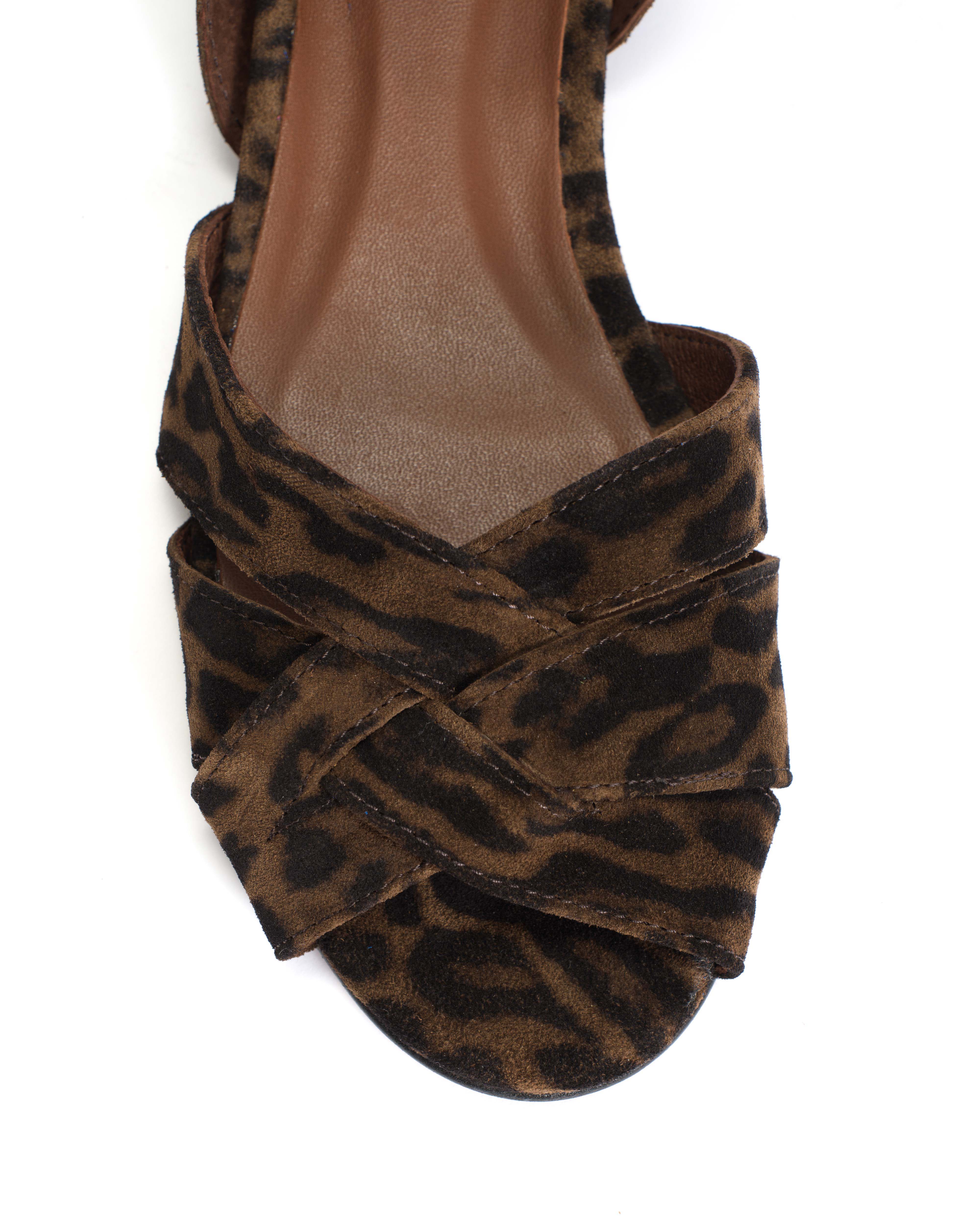 Sanni 20 Calf suede print Jaguar - Image 6