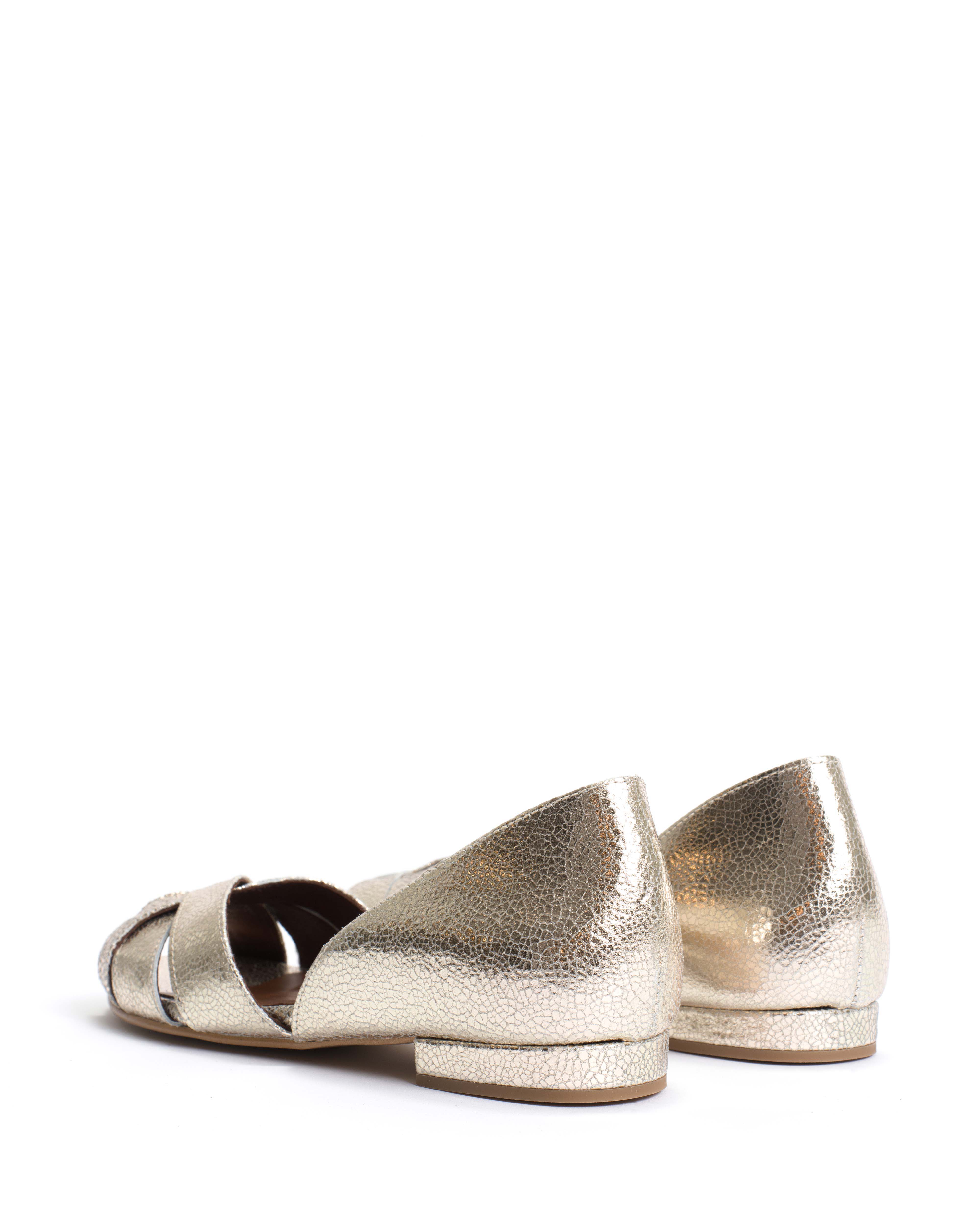 Sanni 20 Crackled metallic goat Champagne - Image 4