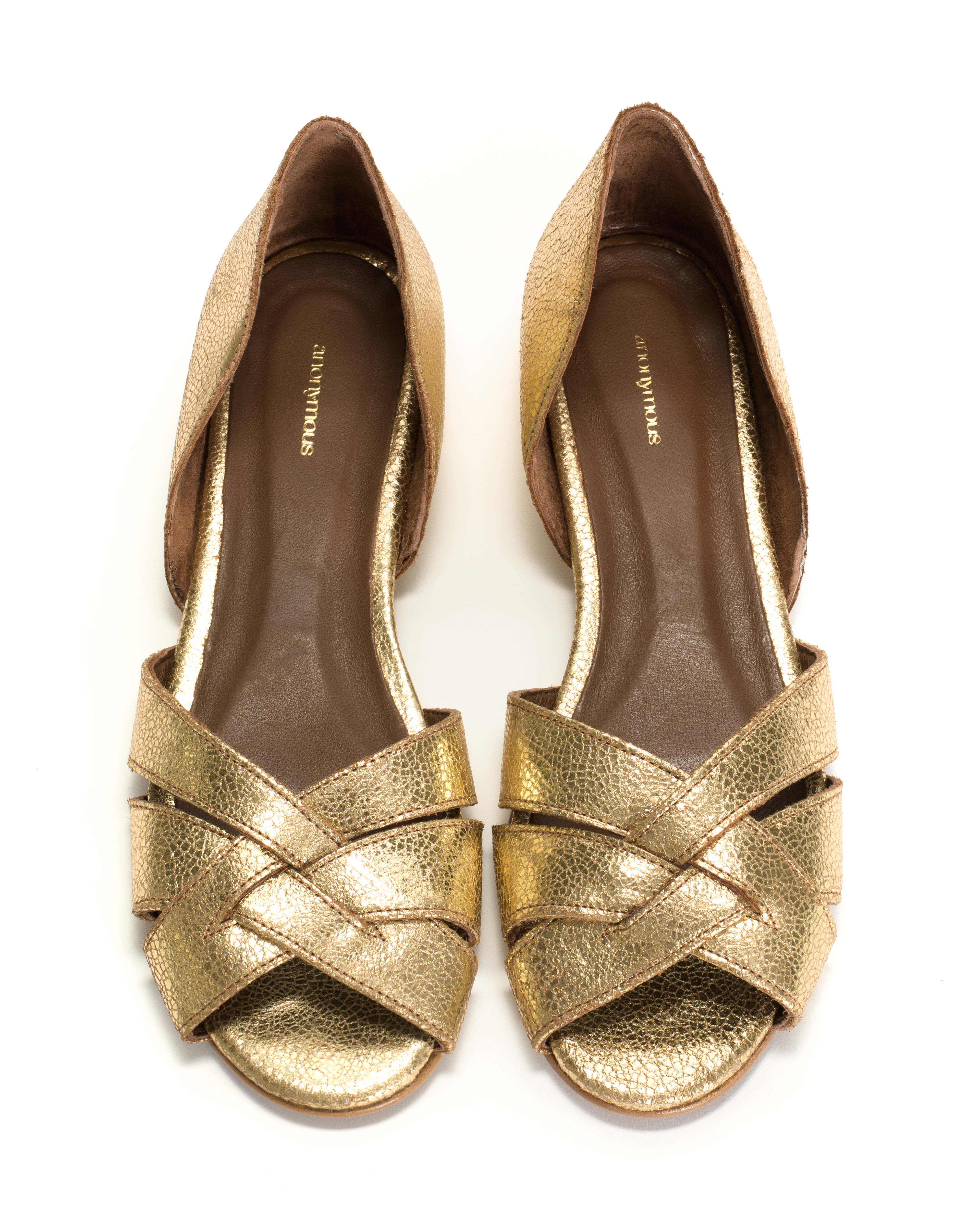 Sanni 20 Crackled metallic goat Gold - Image 4