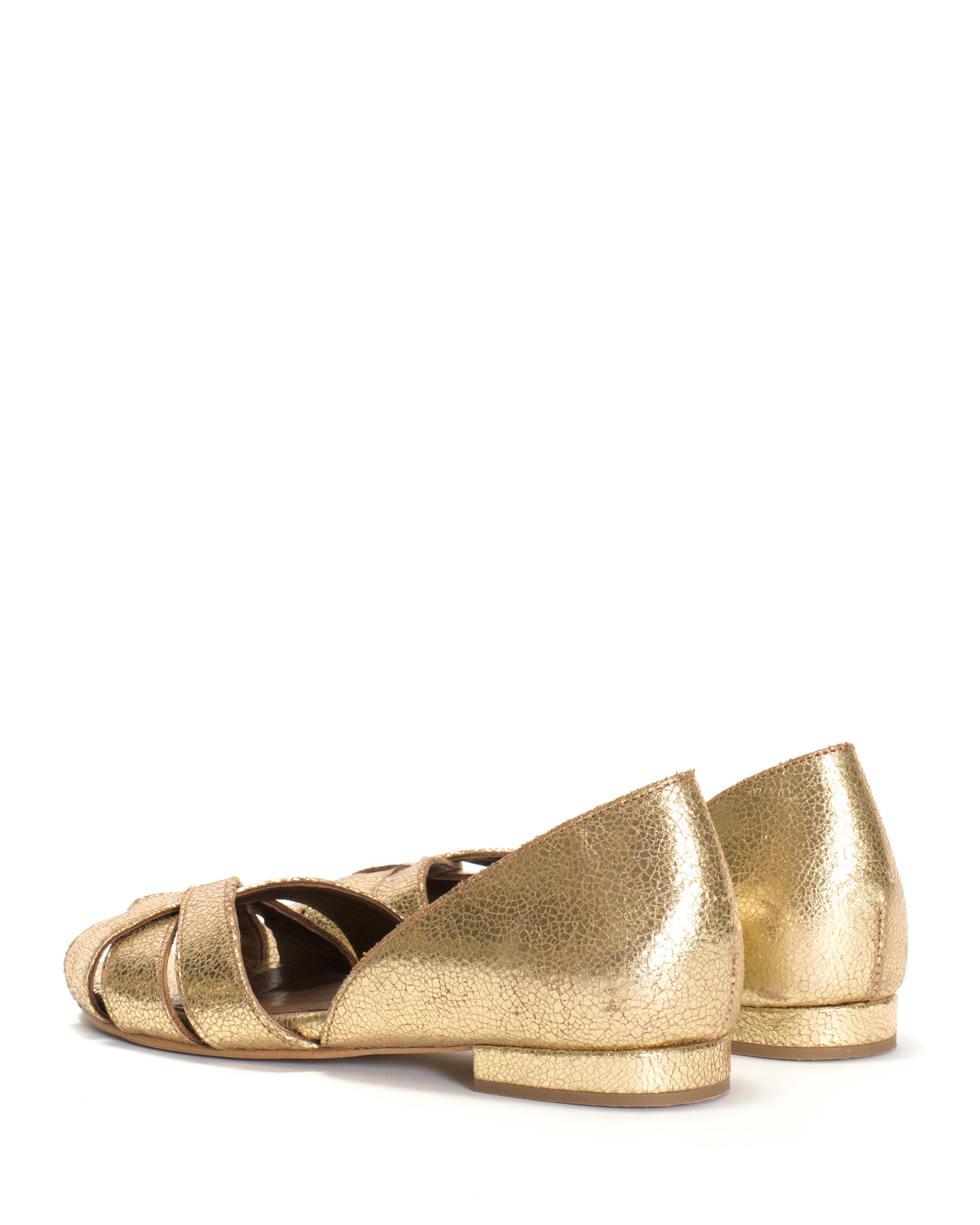Sanni 20 Crackled metallic goat Gold - Image 5