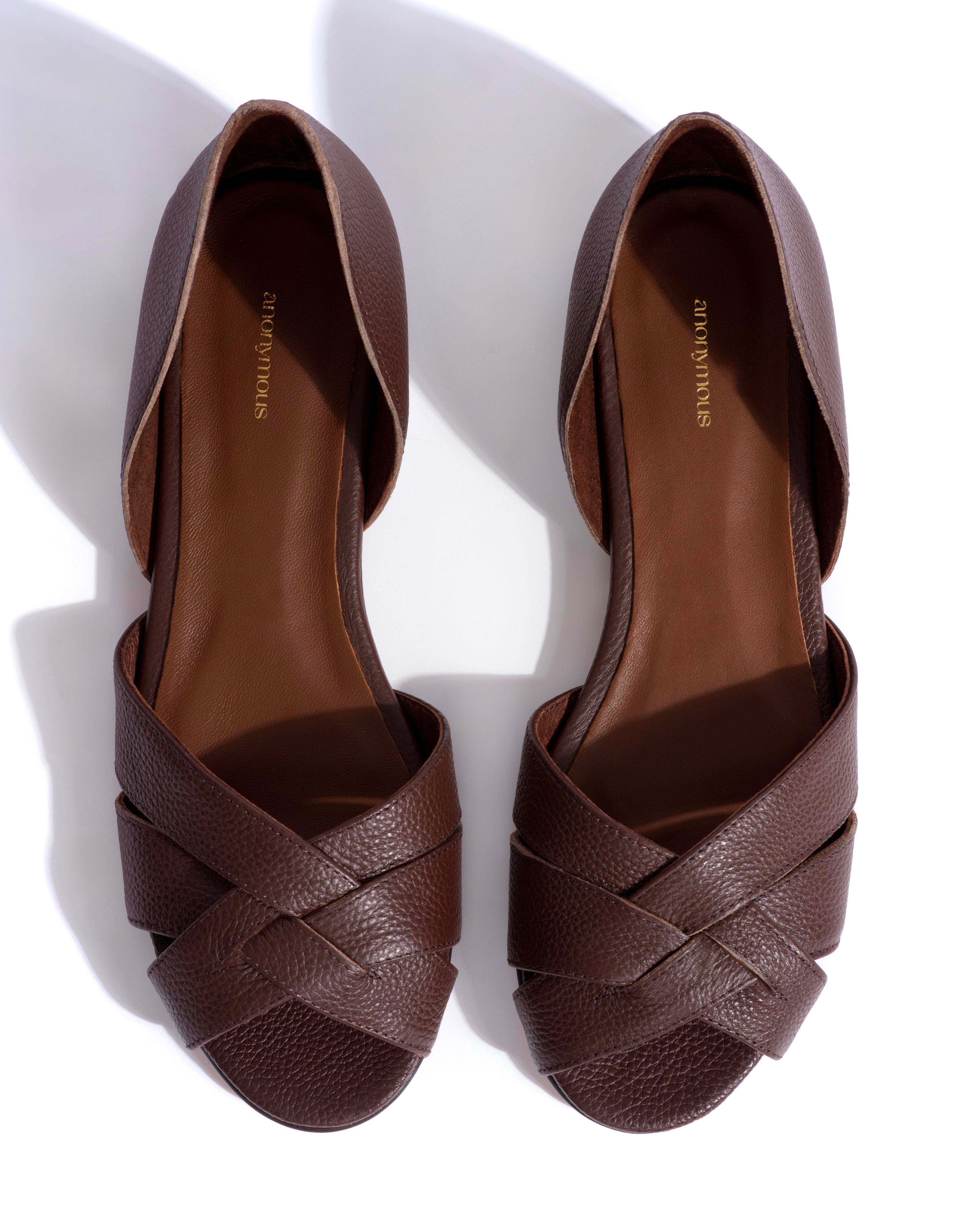 Sanni 20 Pebbled soft calf Chocolate - Image 4