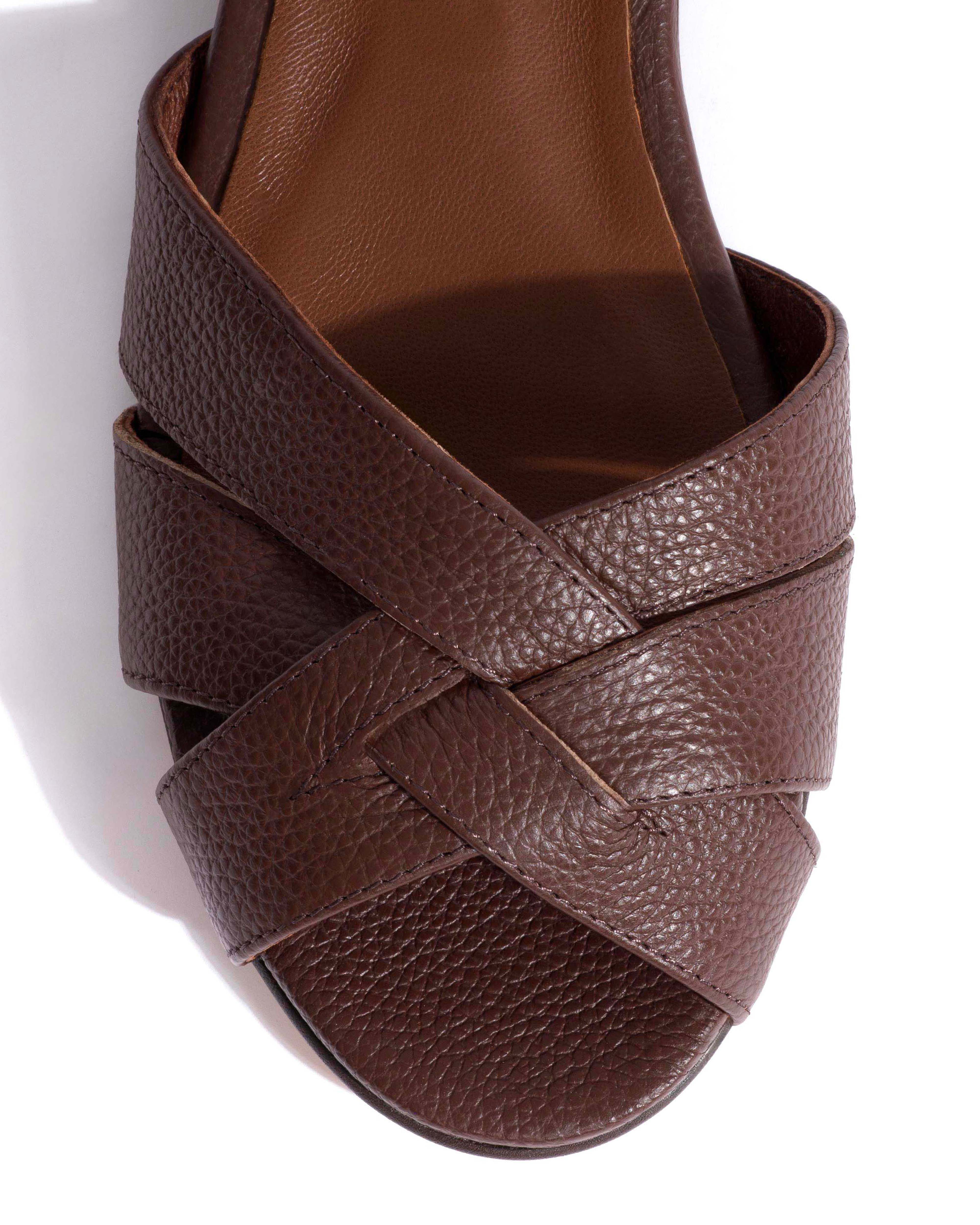 Sanni 20 Pebbled soft calf Chocolate - Image 5