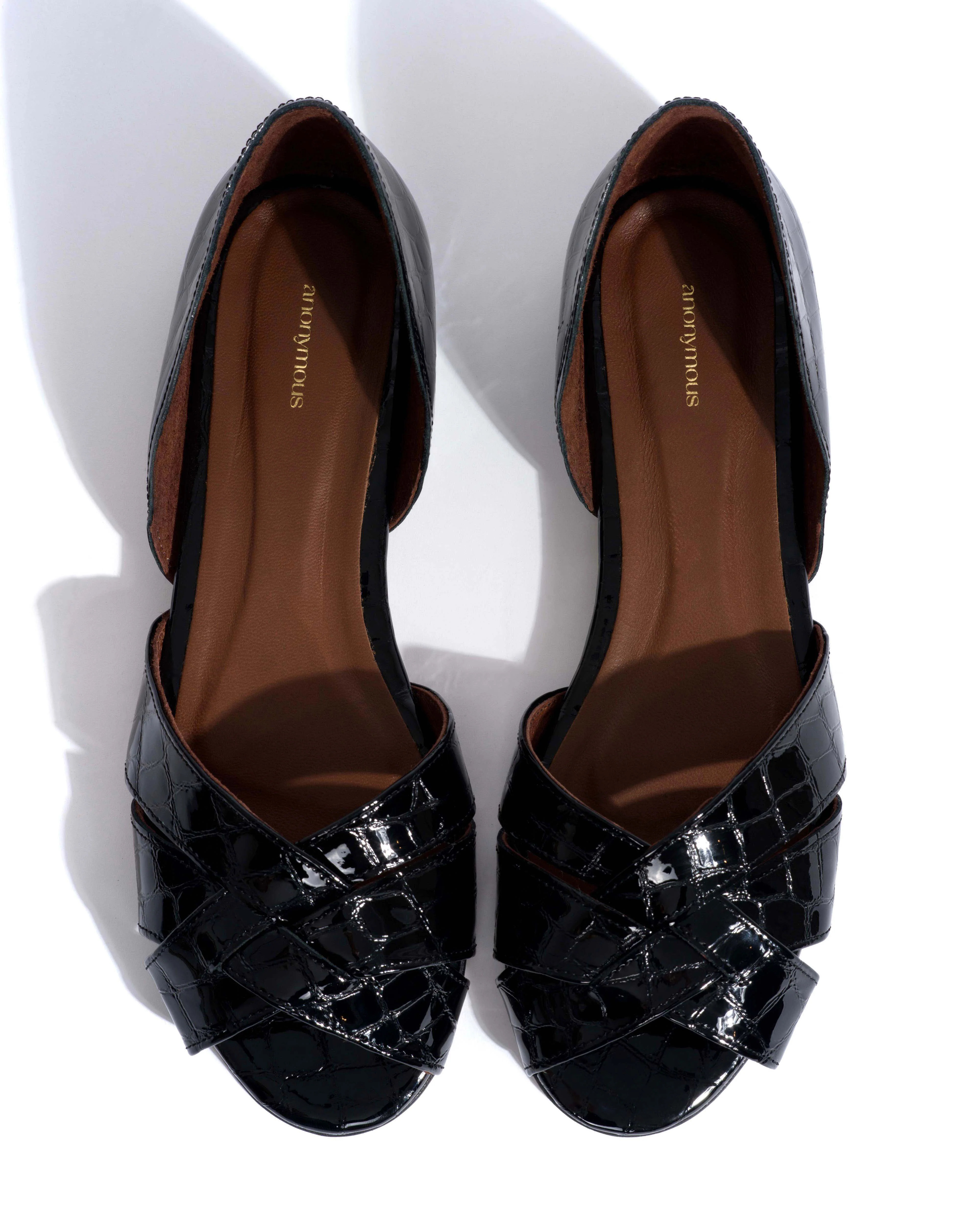 Sanni 20 Polished croco calf Black - Image 4