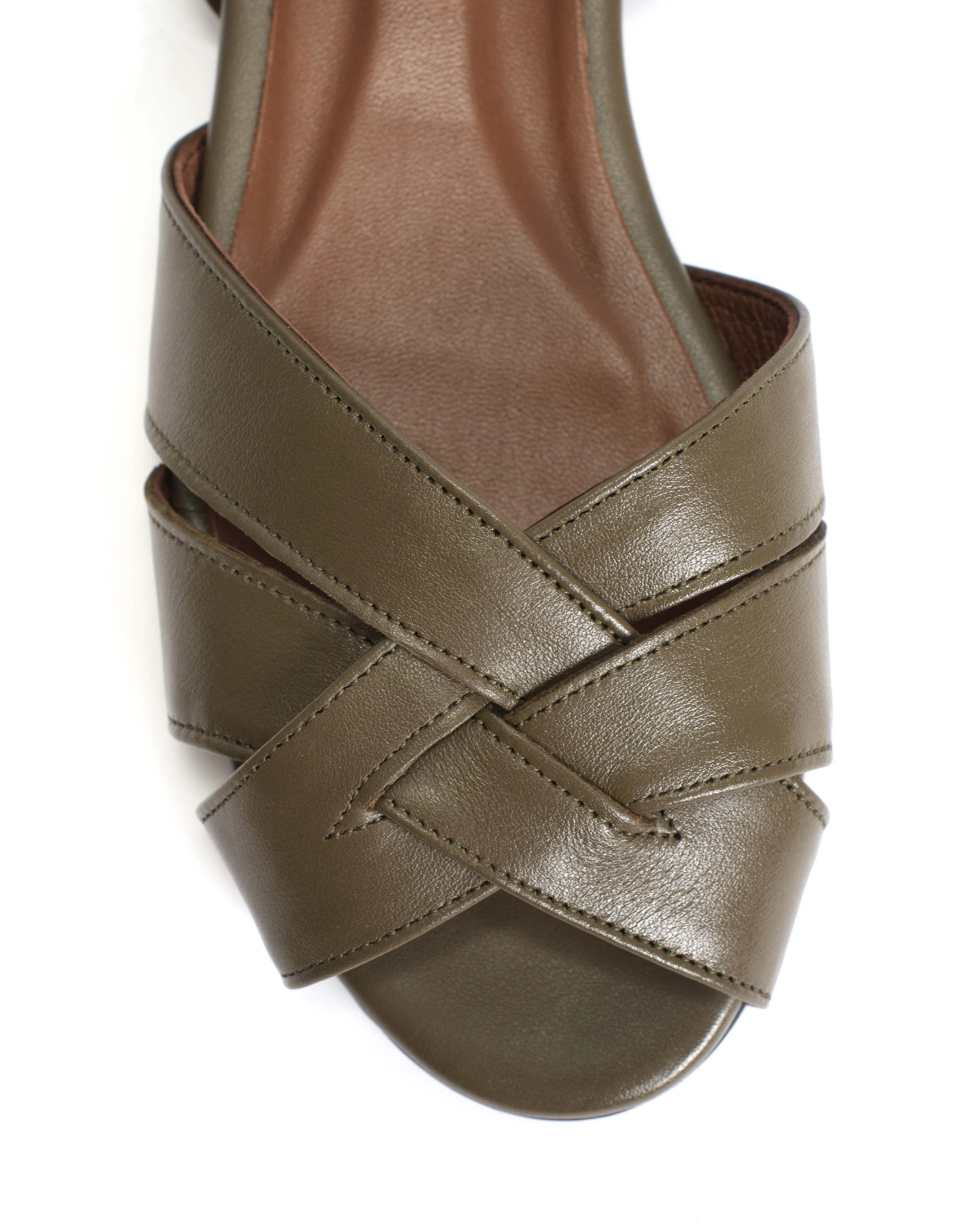 Sanni 20 Soft calf Olive green - Image 6