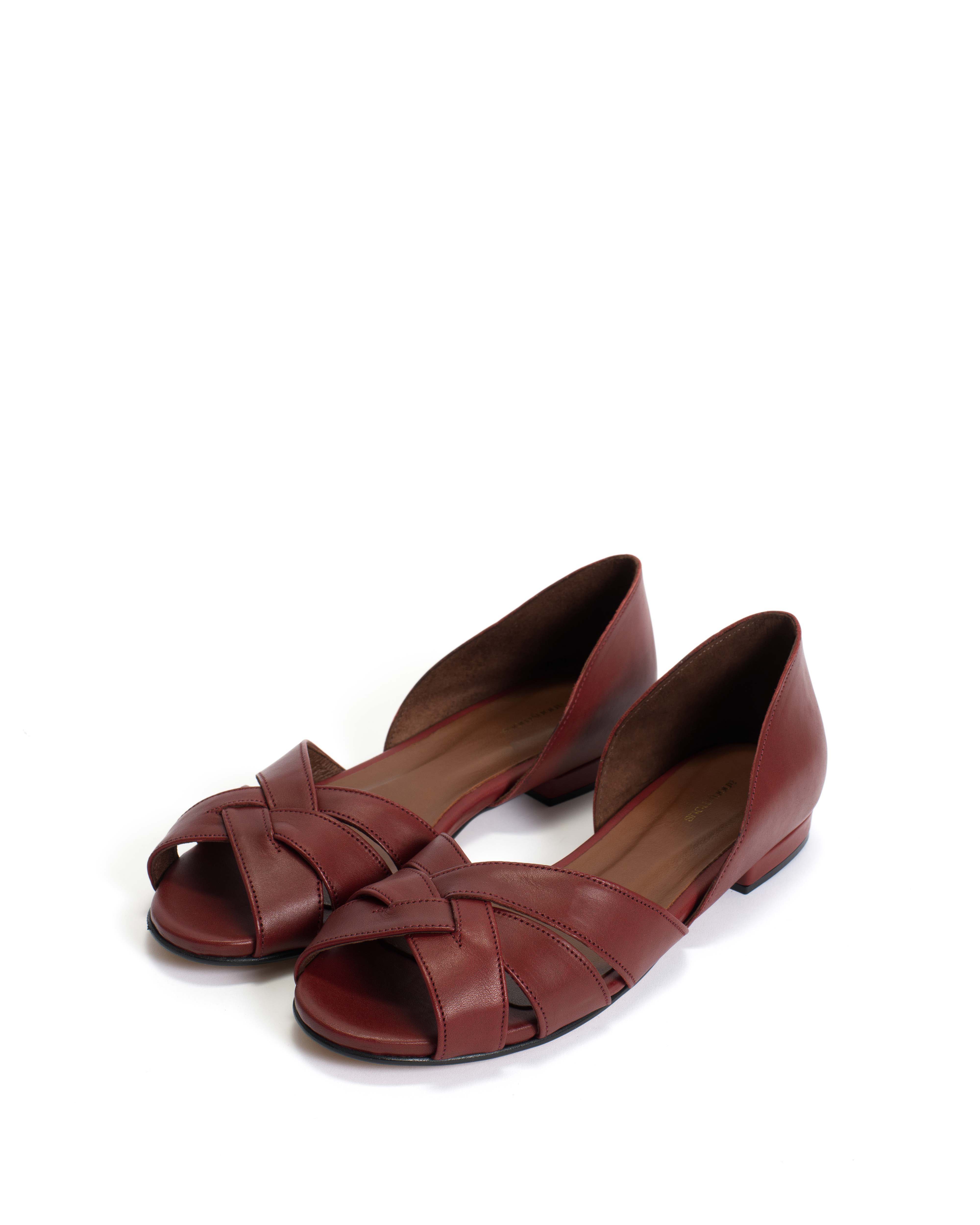 Sanni 20 Soft calf Pomegranate - Image 2
