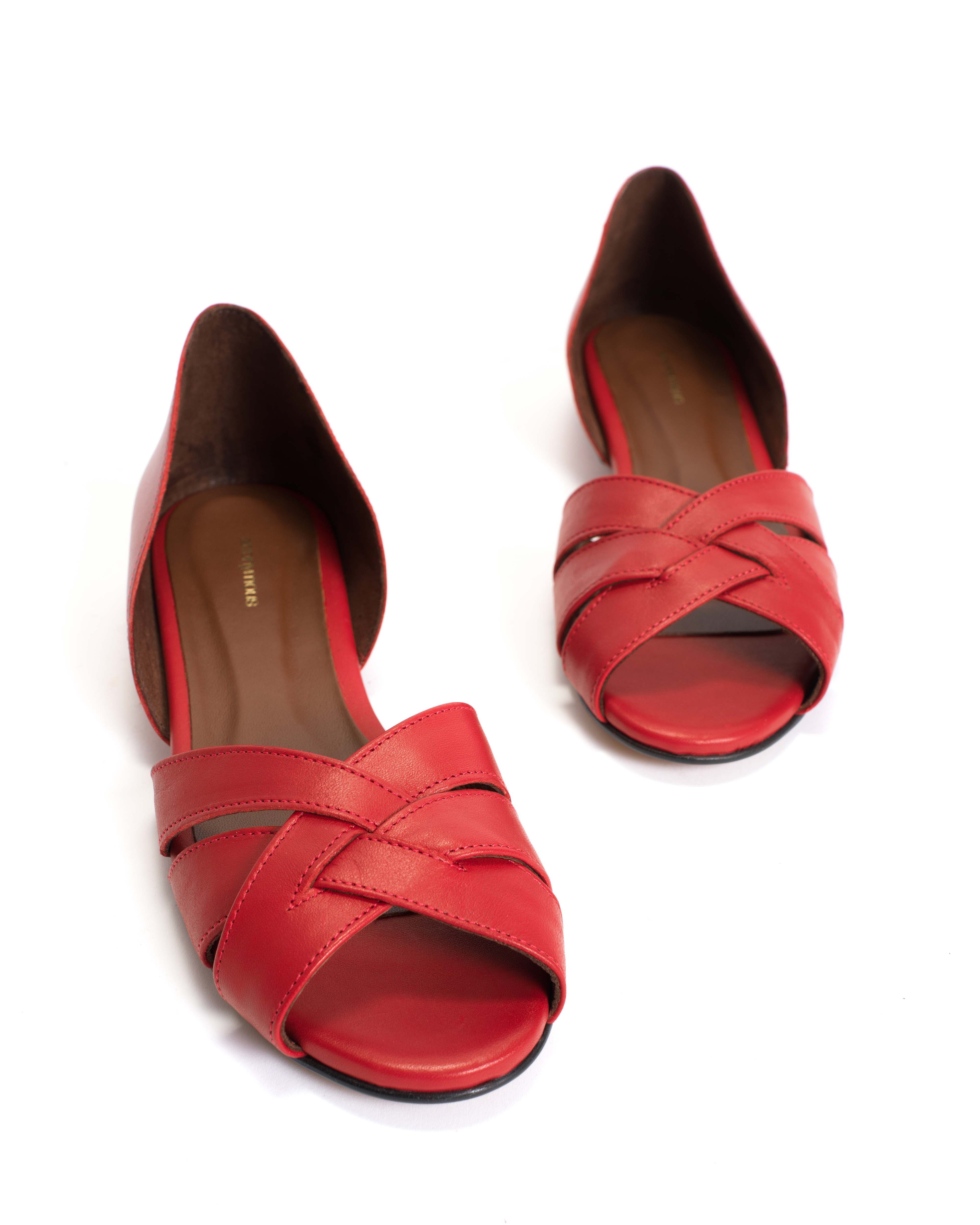 Sanni 20 Soft calf Ruby red - Image 5