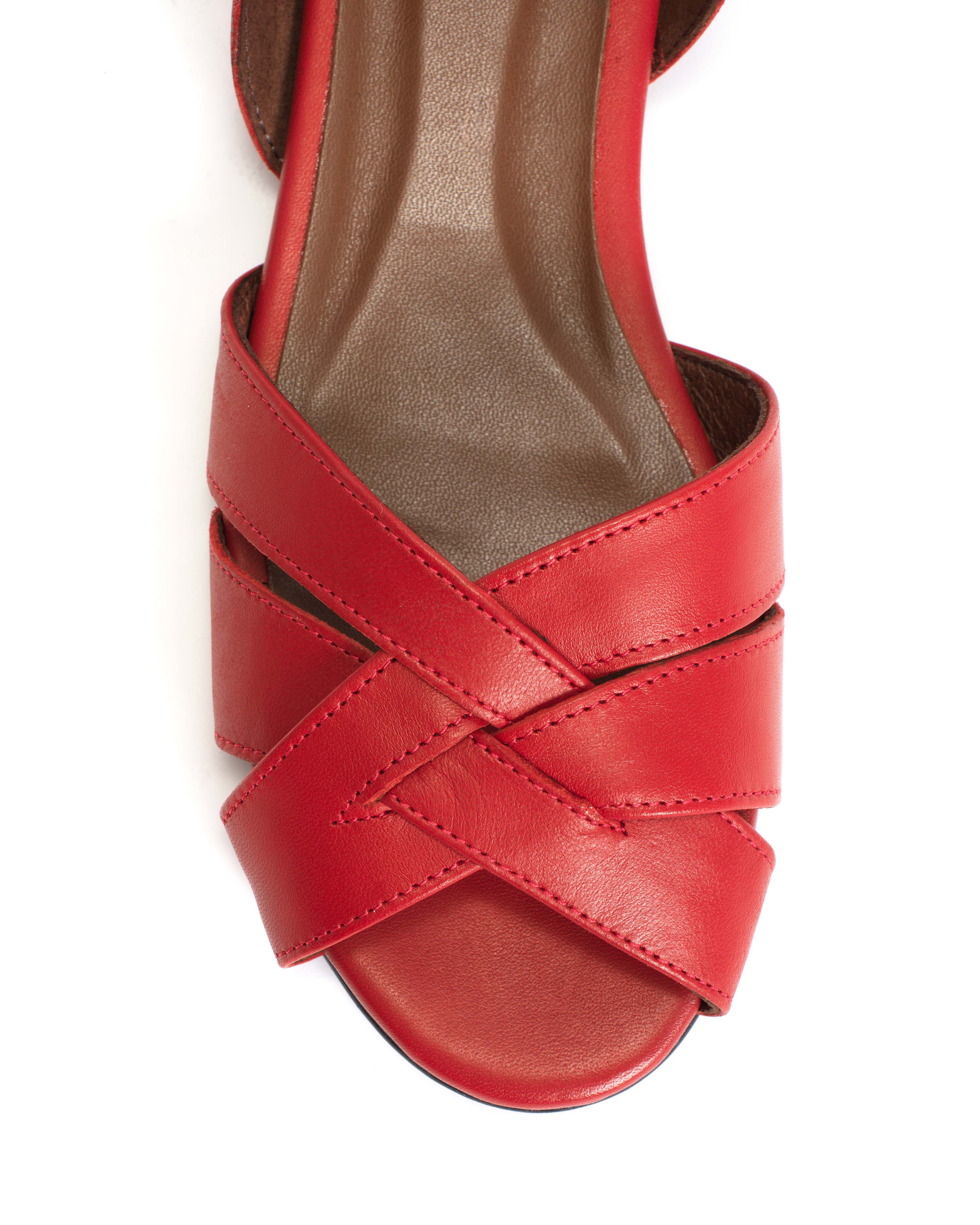 Sanni 20 Soft calf Ruby red - Image 6