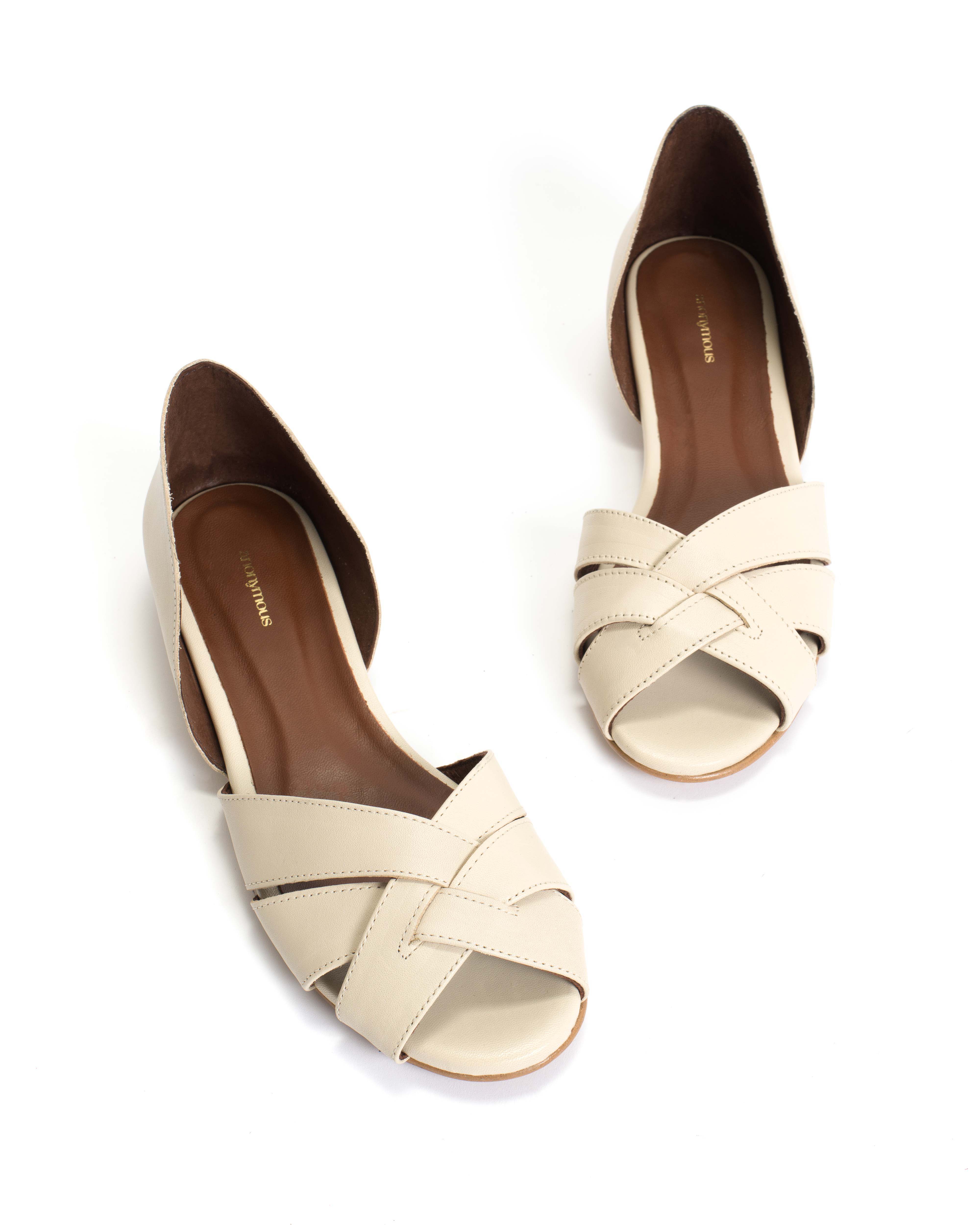 Sanni 20 Soft calf White sand - Image 5