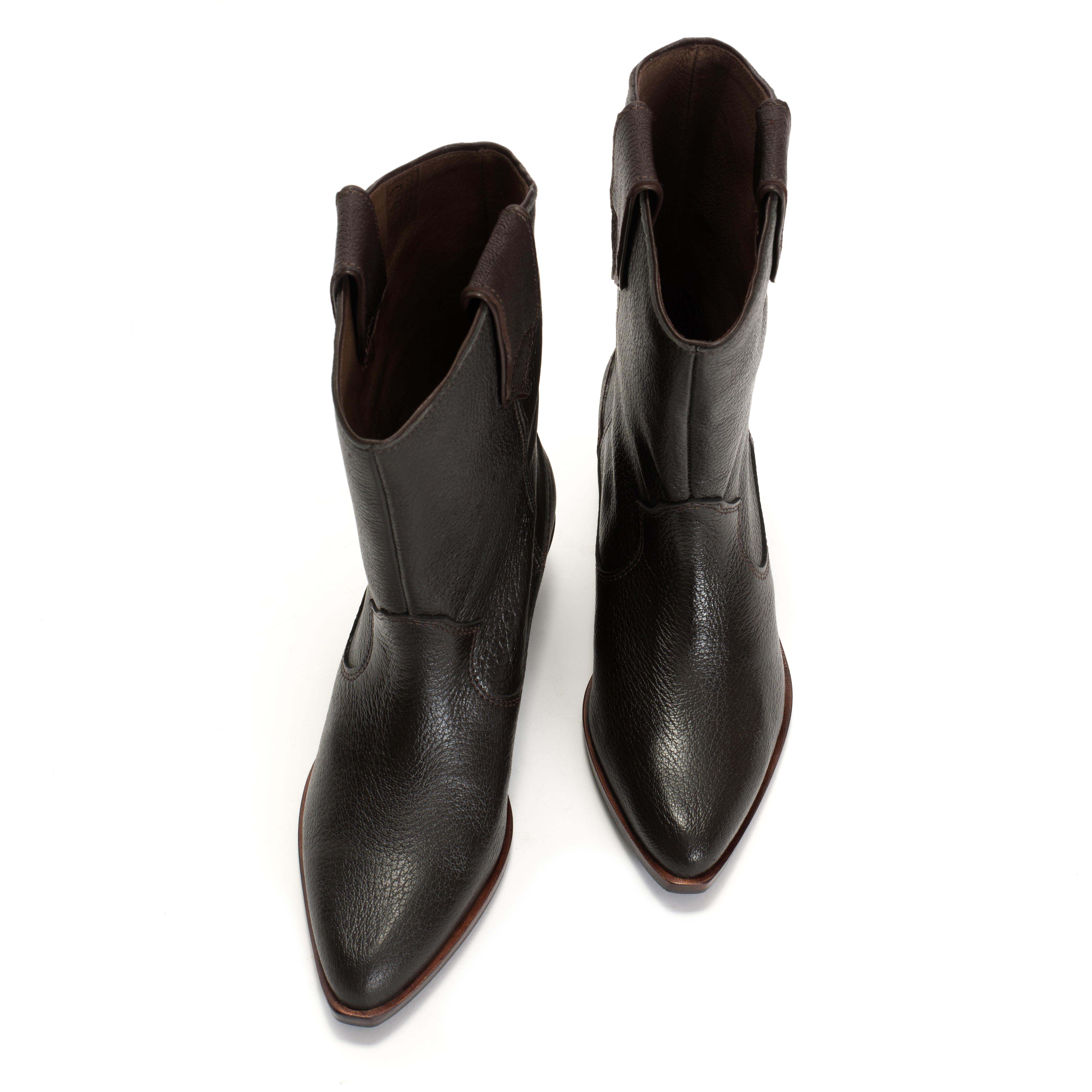 Saseline 35 Grained chevre goat Coffee brown - Image 5