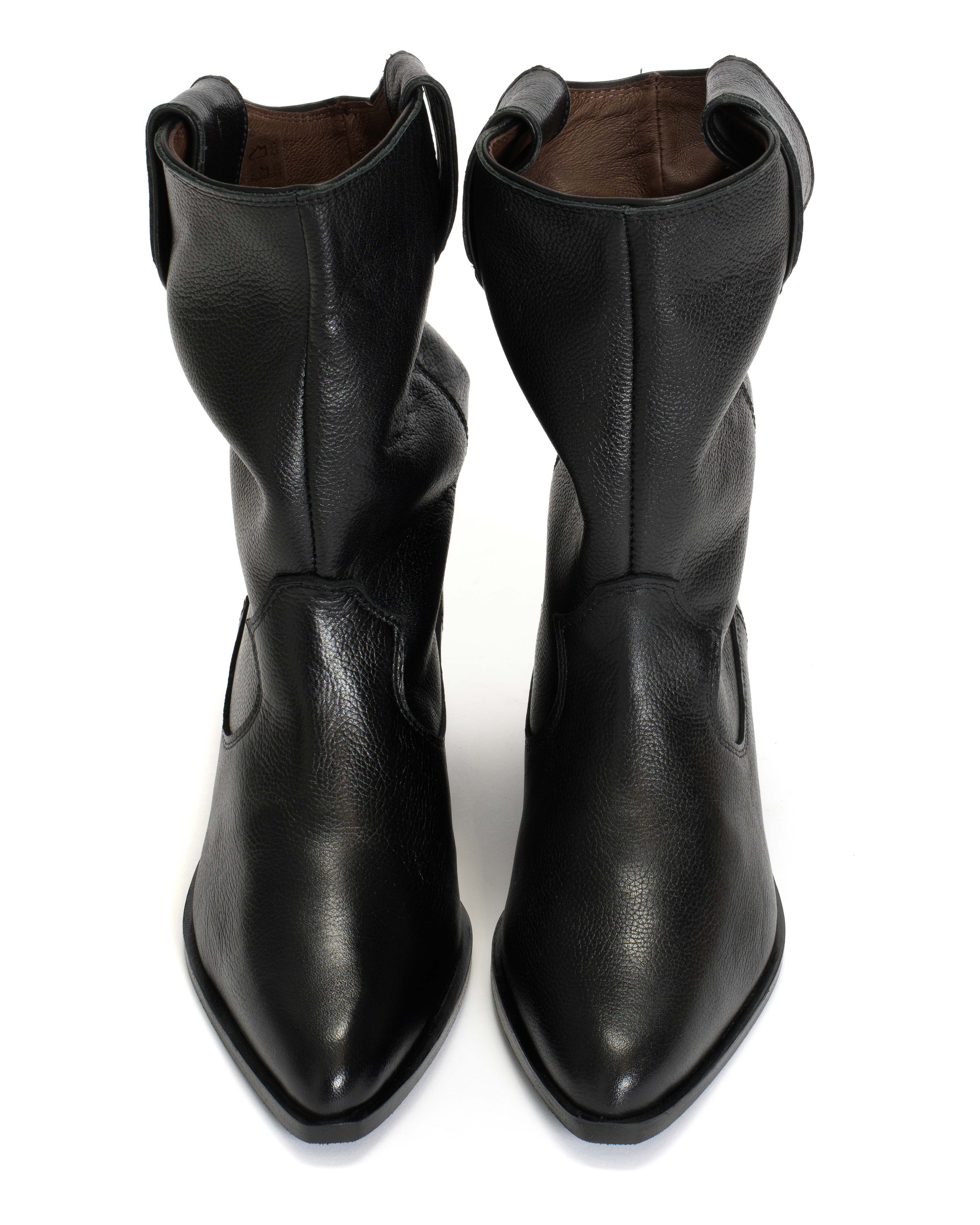 Saseline 35 Pebbled soft calf Black - Image 4
