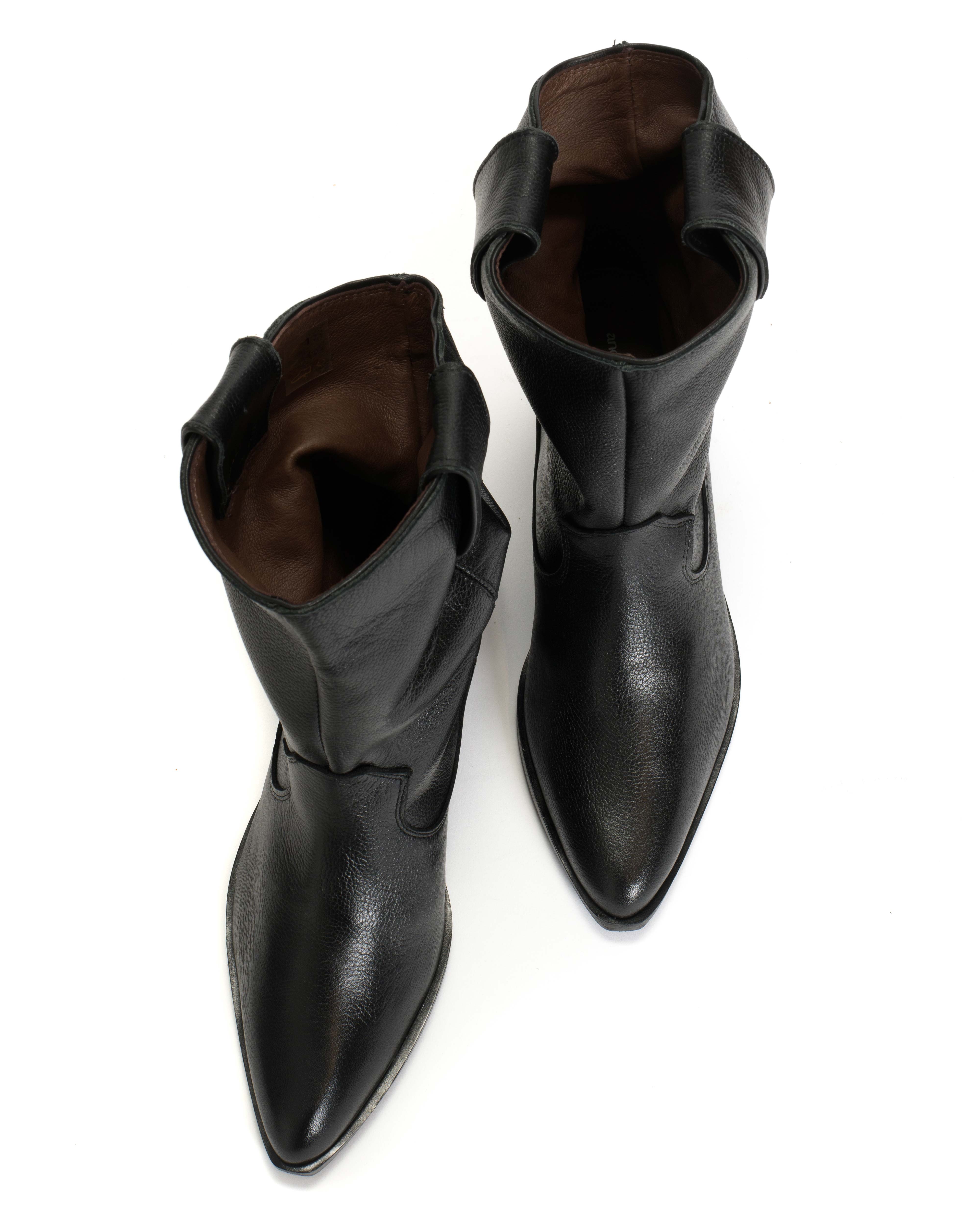 Saseline 35 Pebbled soft calf Black - Image 5