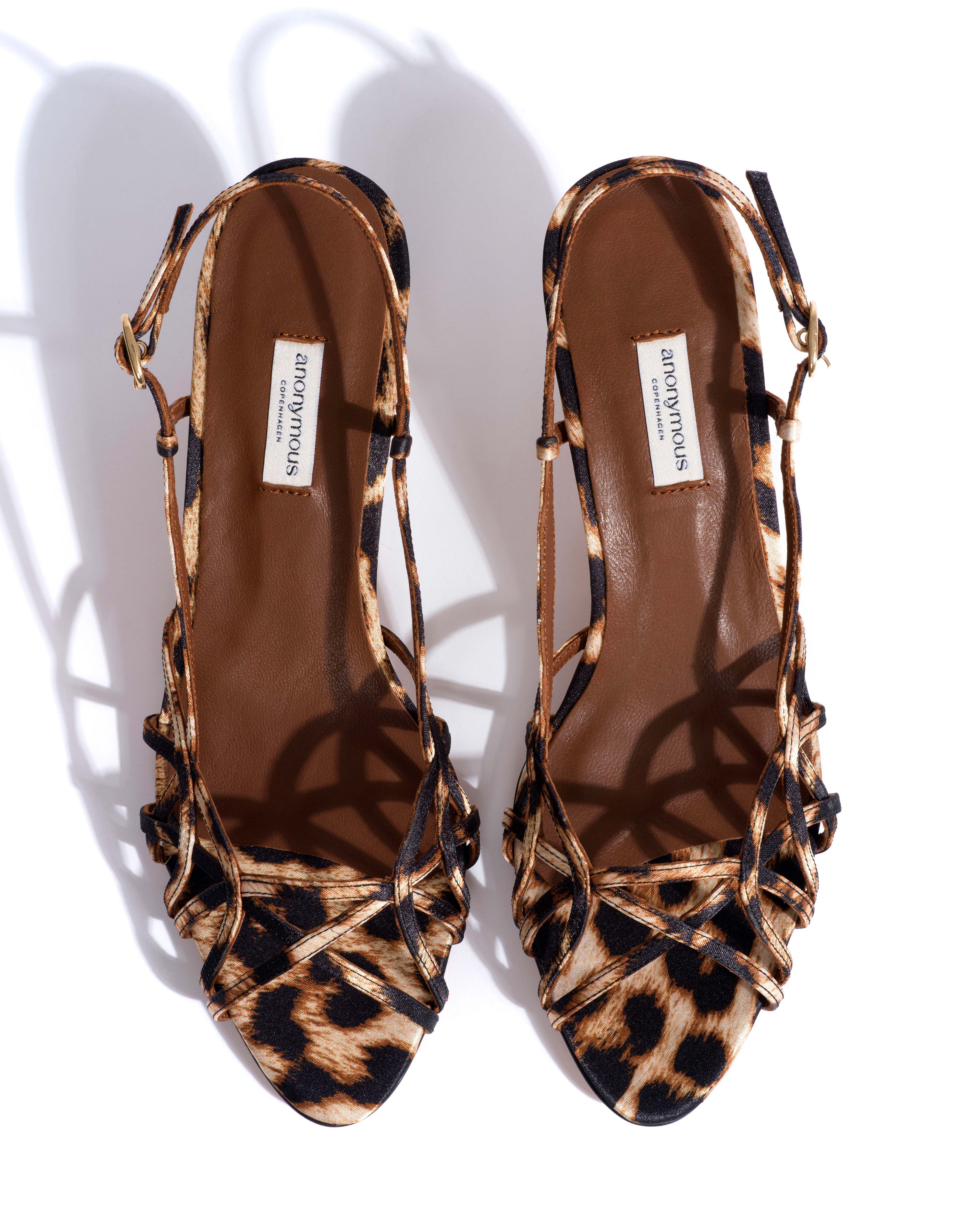 Scarlett 50 kitten Satin print Leopard - Image 5