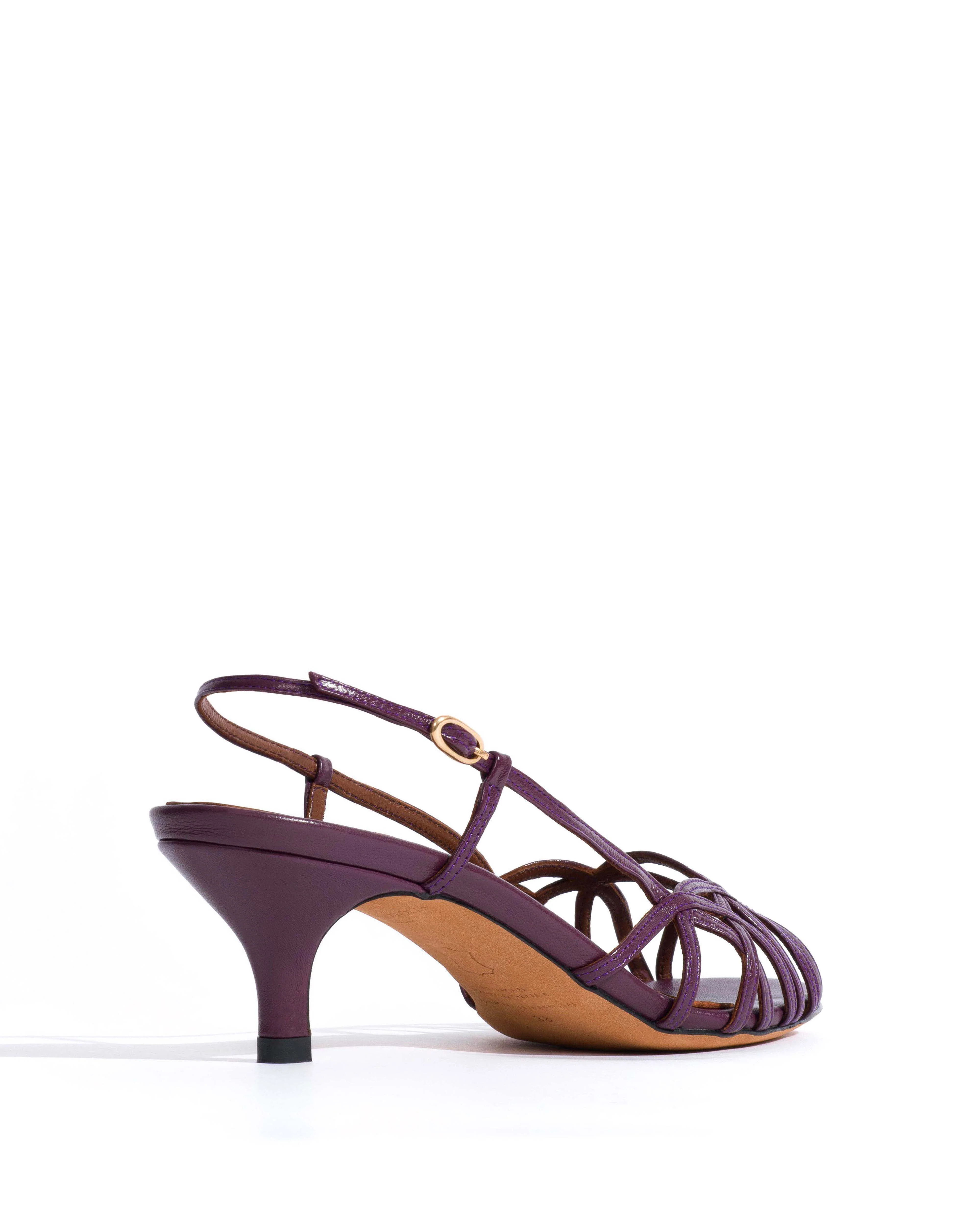 Scarlett 50 kitten Shiny lamb Fig purple - Image 4
