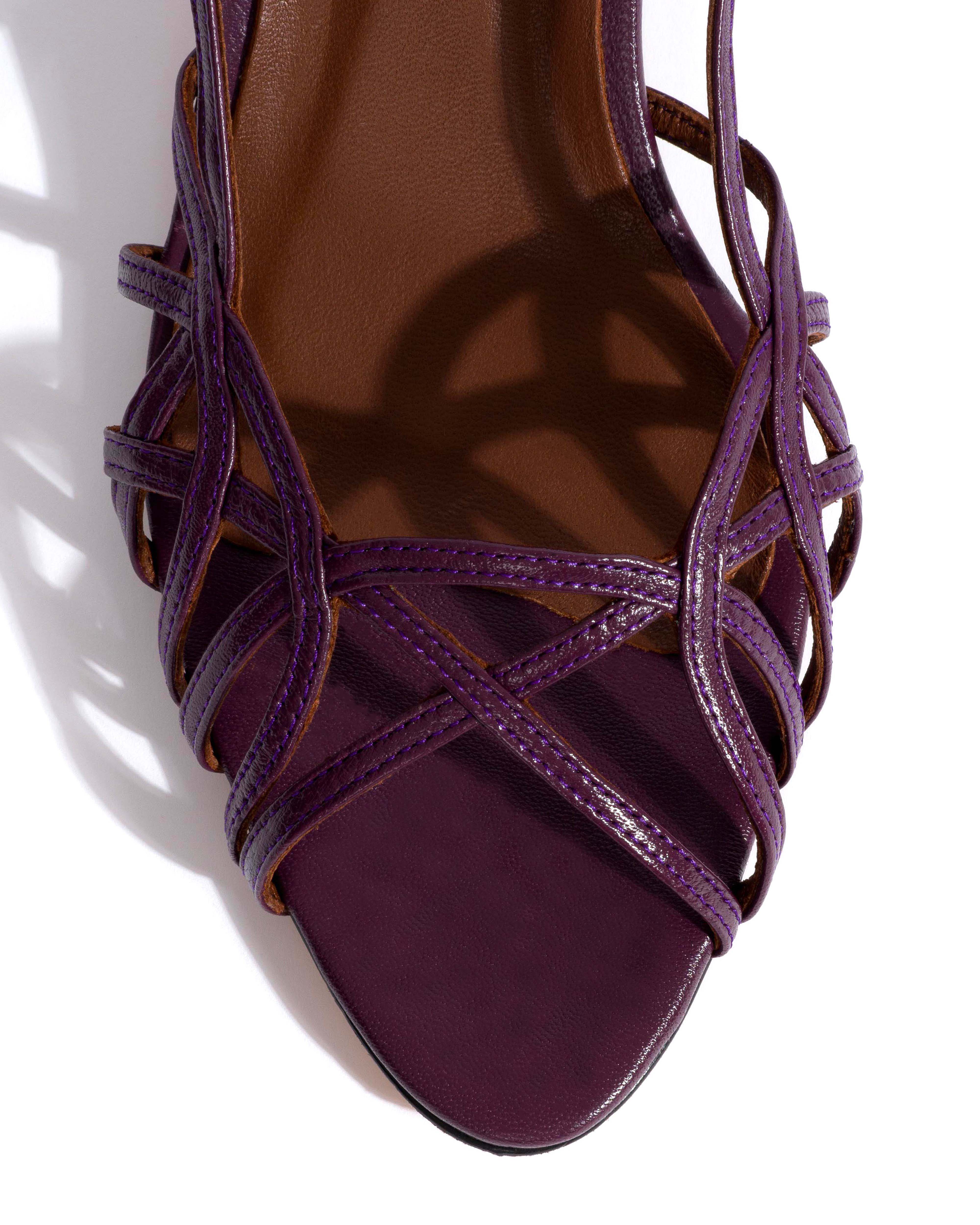 Scarlett 50 kitten Shiny lamb Fig purple - Image 6