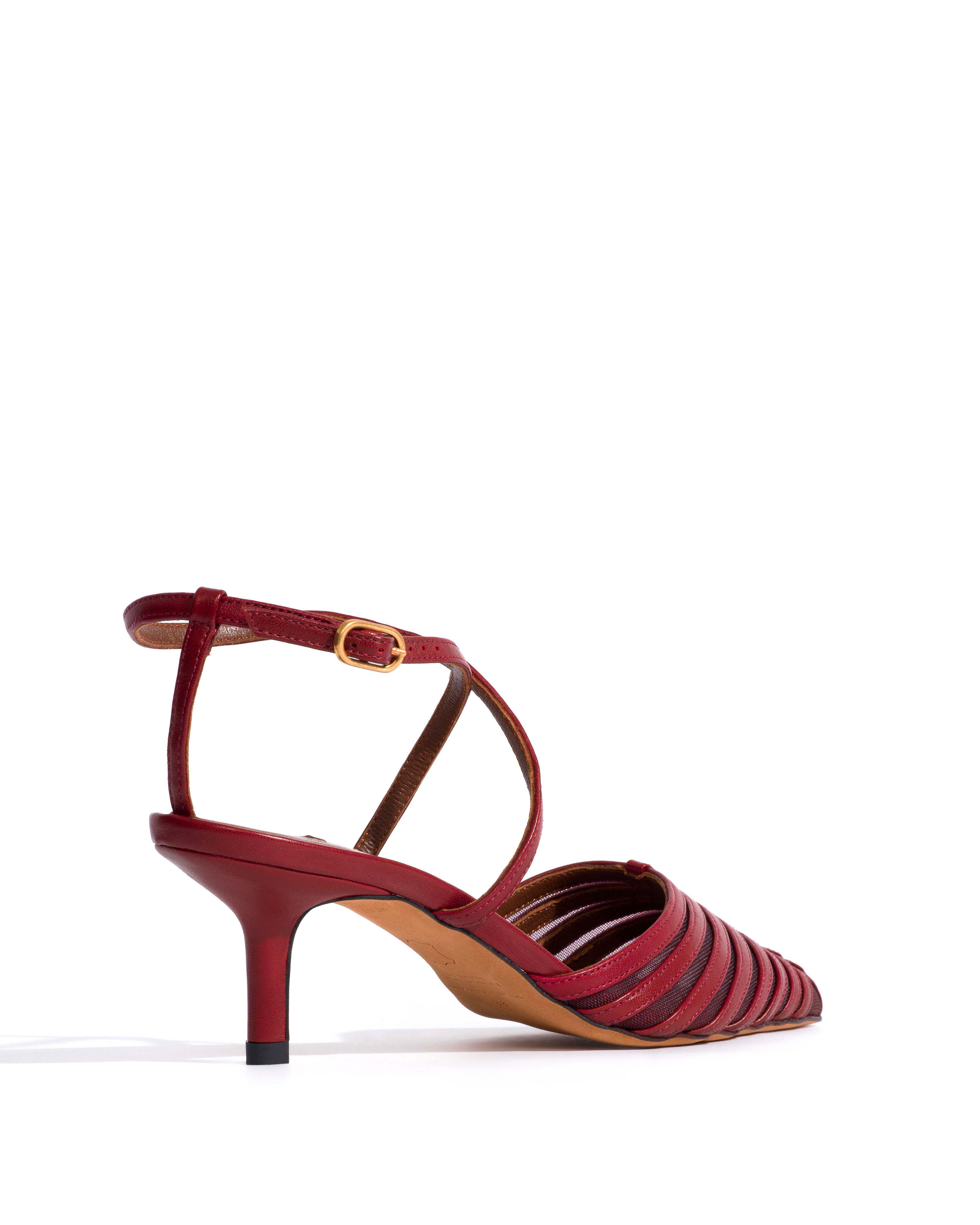Schila mesh Shiny lamb & mesh Pomegranate - Image 4