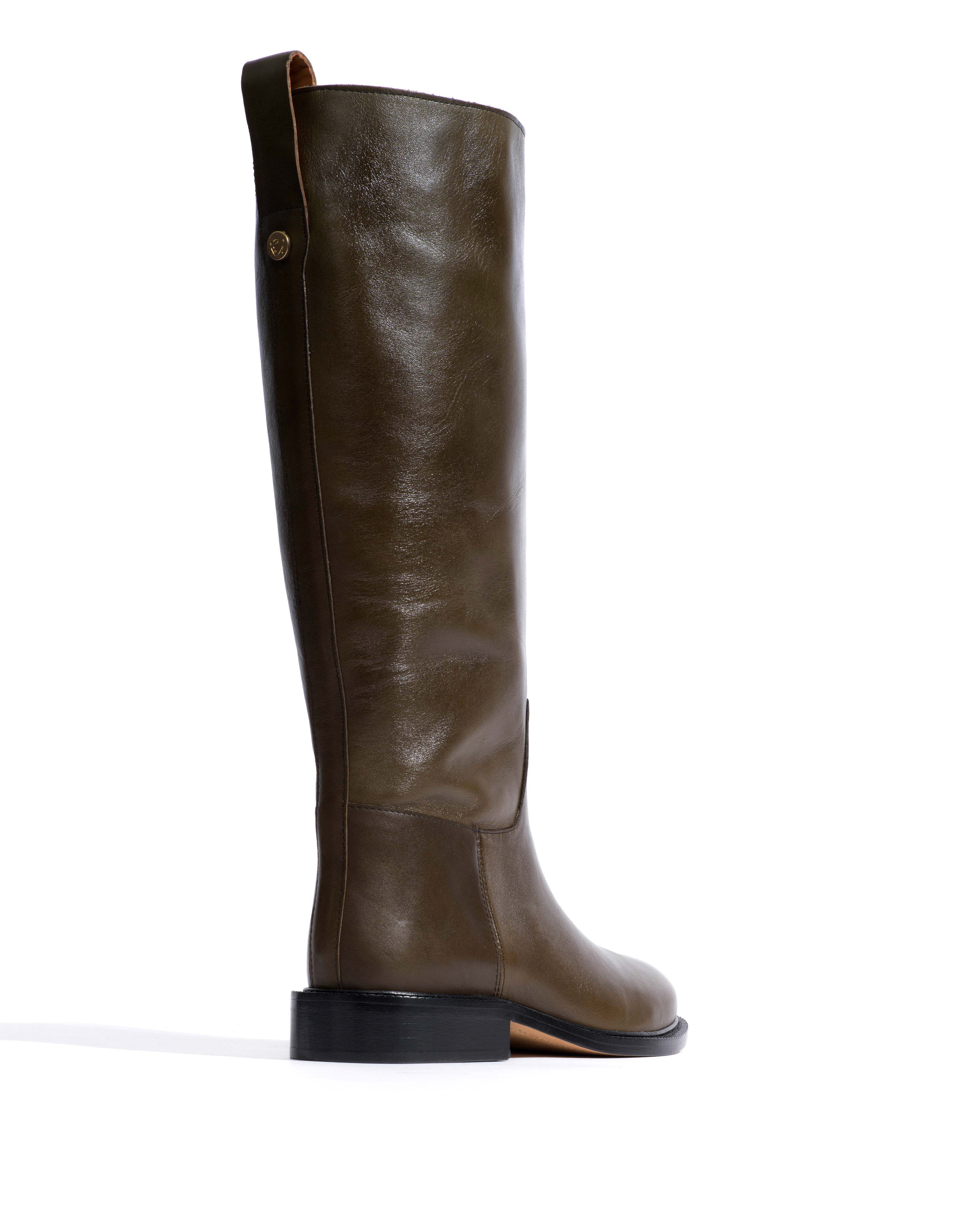 Semih Vegetal soft calf Forrest green - Image 3