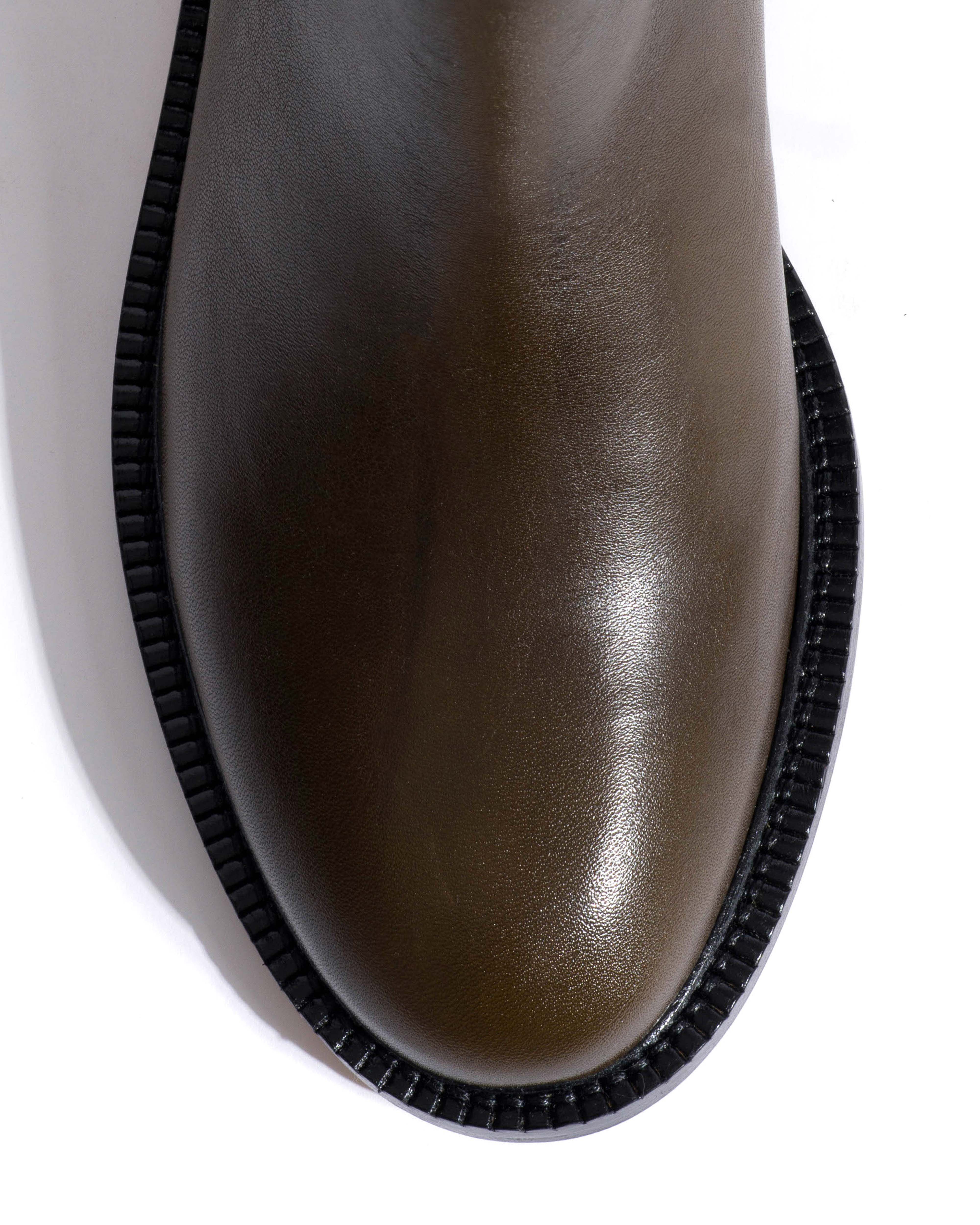 Semih Vegetal soft calf Forrest green - Image 5