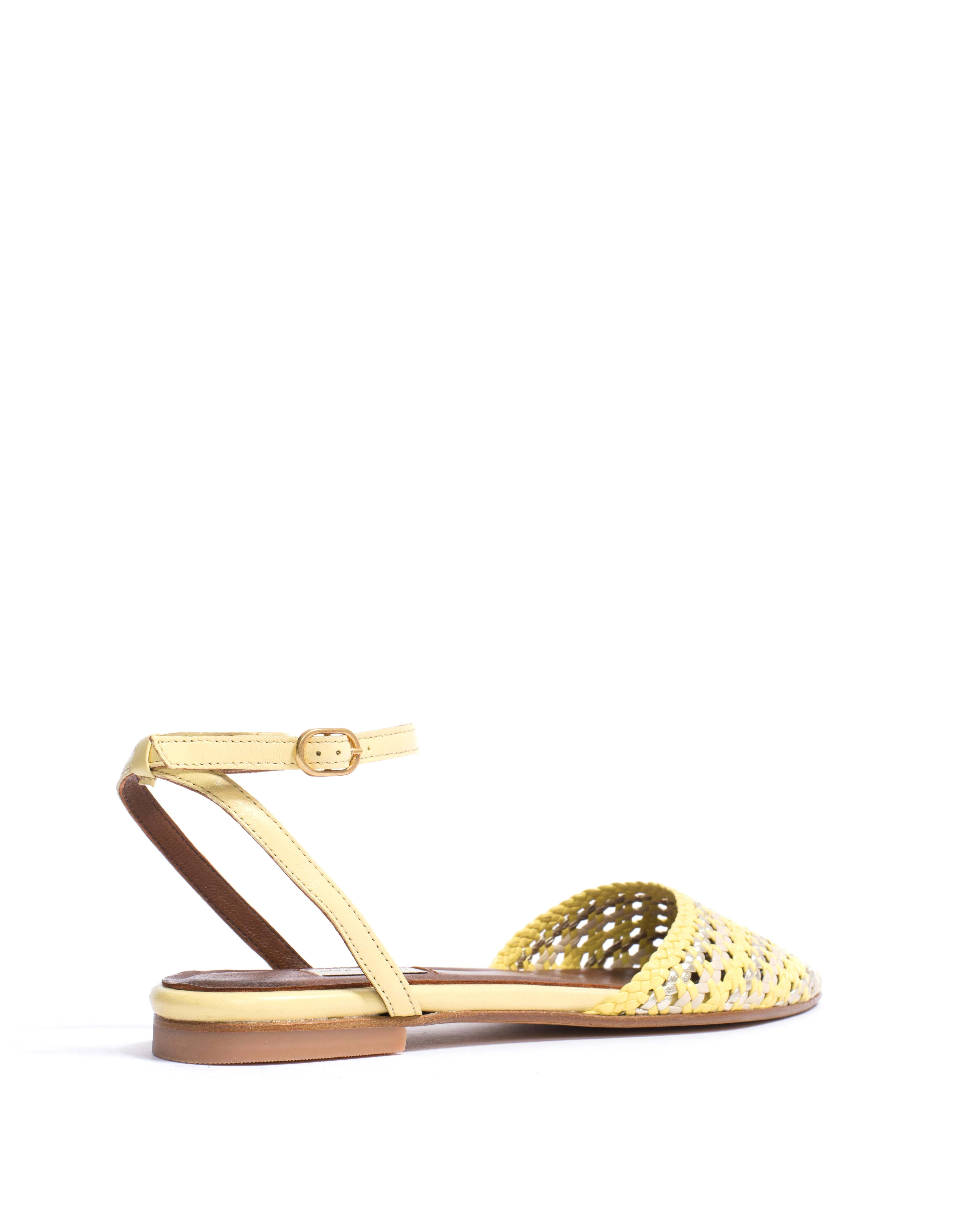 Senara 10 Hand-braided leather Pineapple ice mix - Image 3