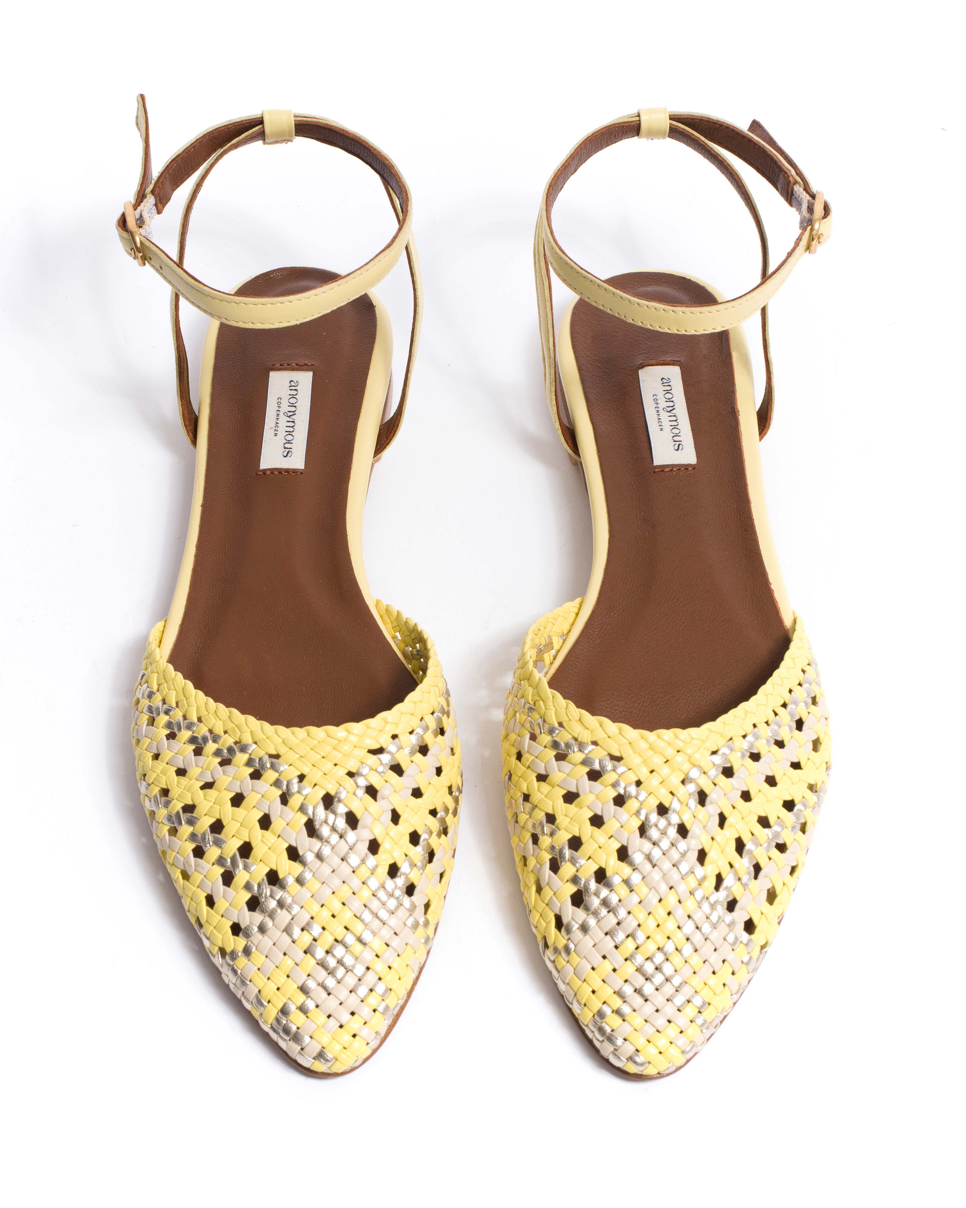 Senara 10 Hand-braided leather Pineapple ice mix - Image 4