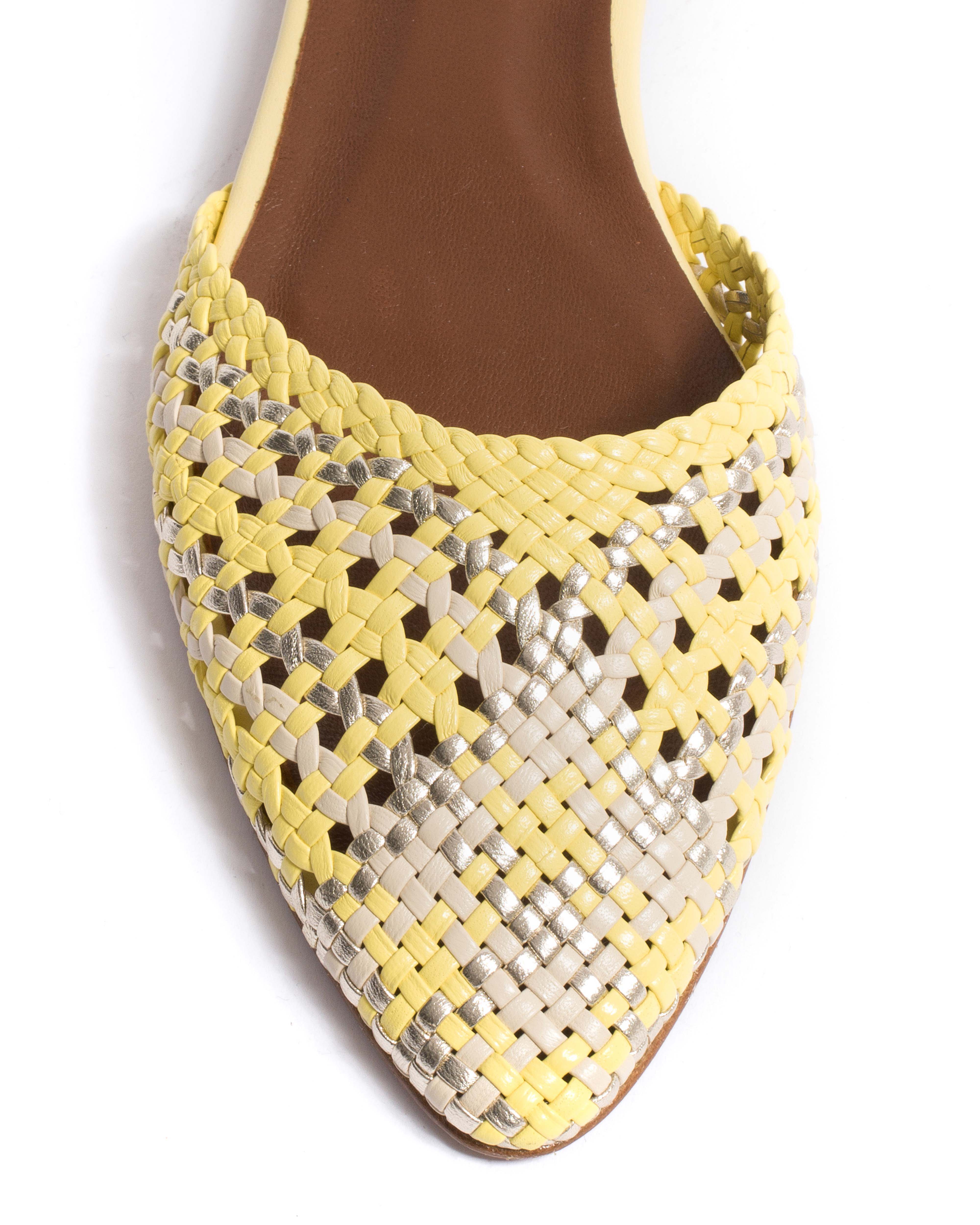 Senara 10 Hand-braided leather Pineapple ice mix - Image 5