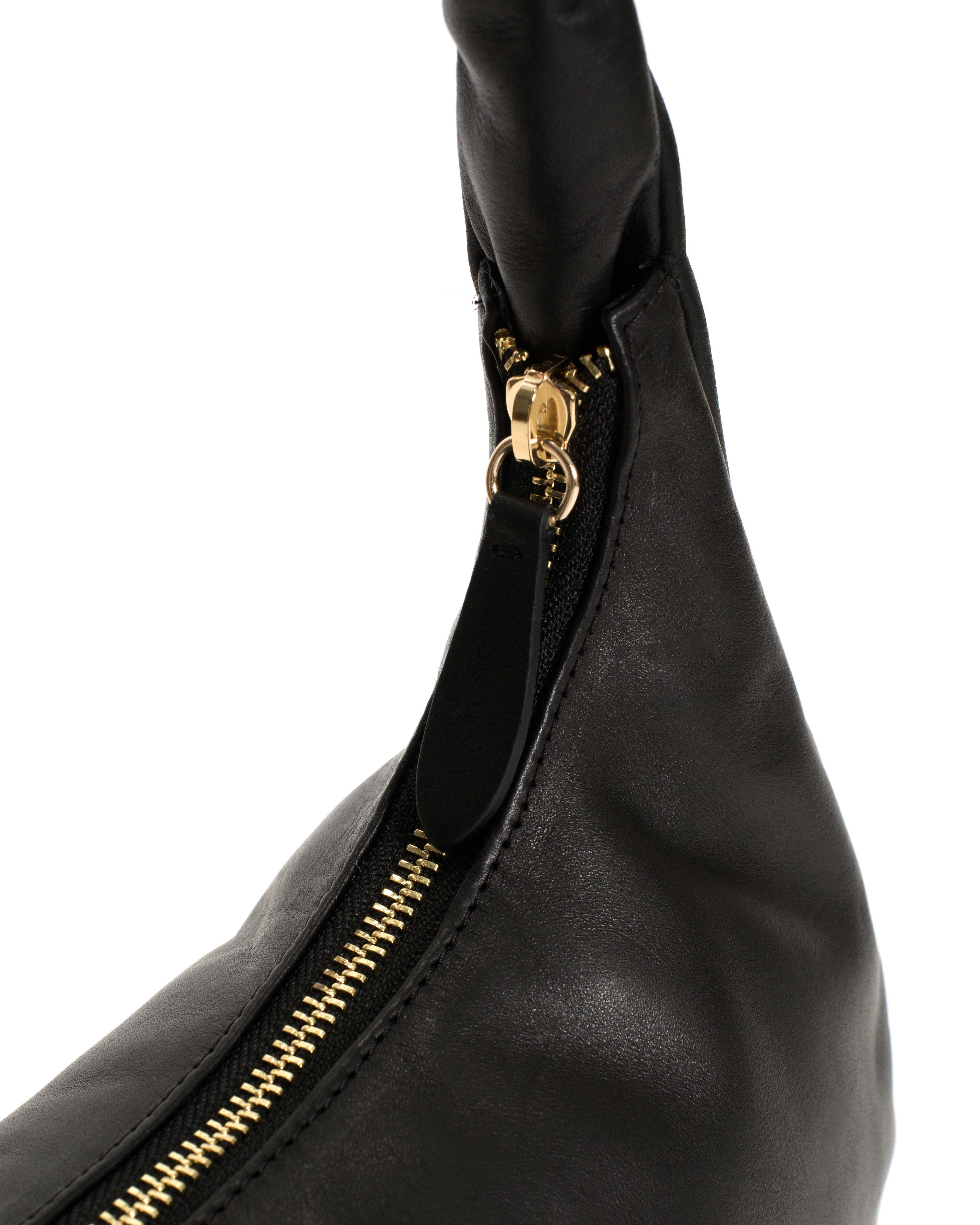 Shane grand pillow bag Soft calf Black - Image 4