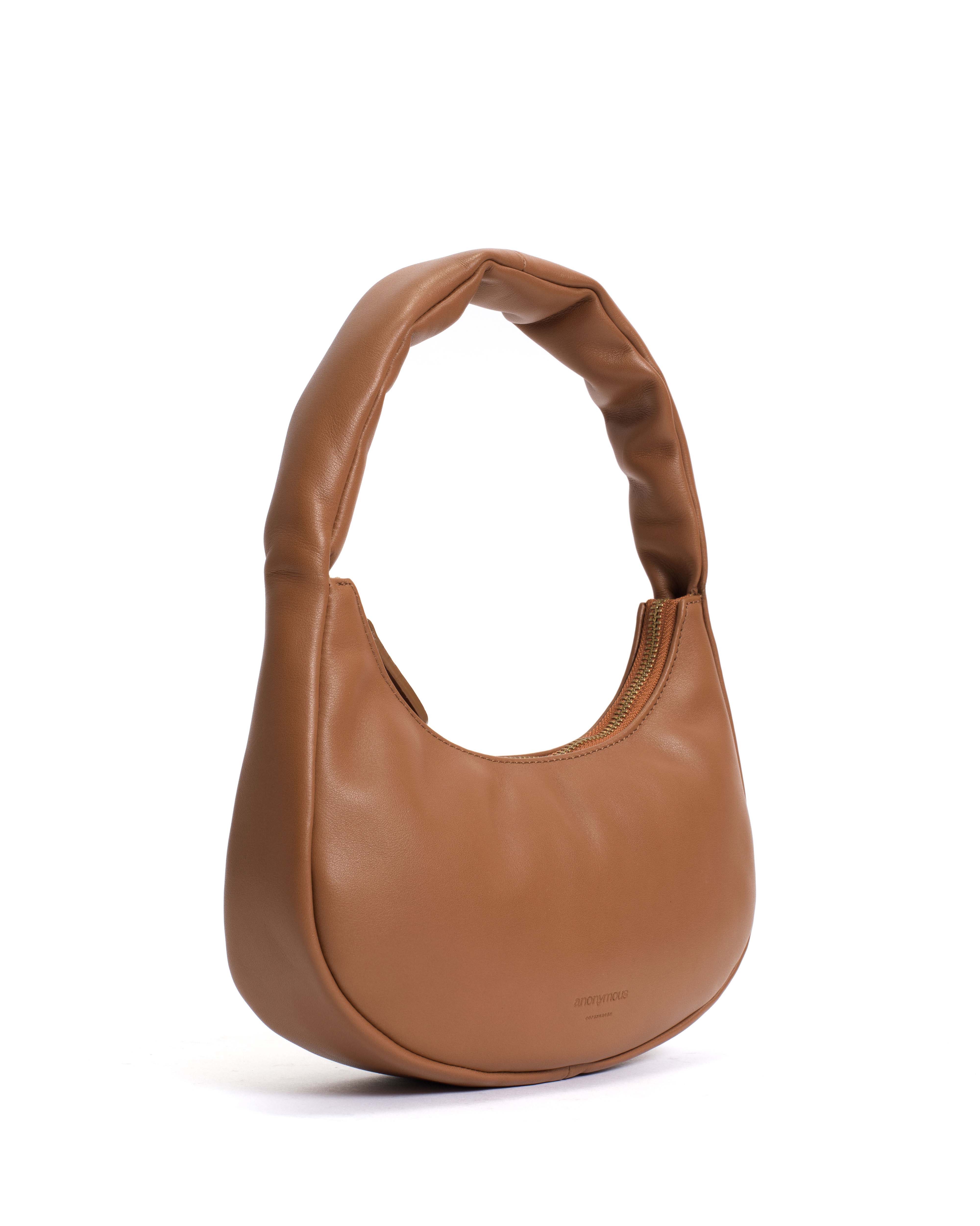 Shane petite pillow bag Soft calf Camel - Image 2