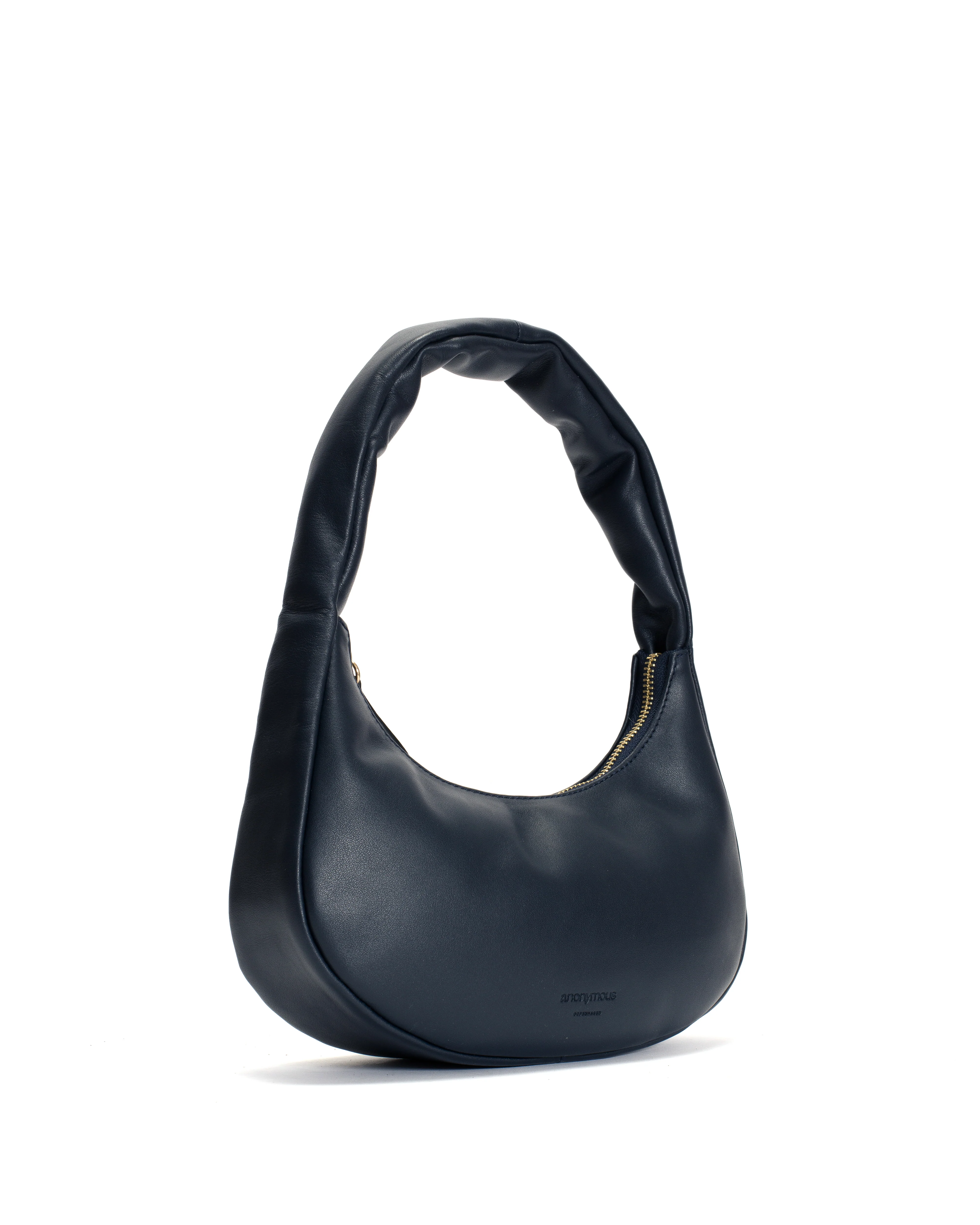 Shane petite pillow bag Soft calf Dark blue - Image 2