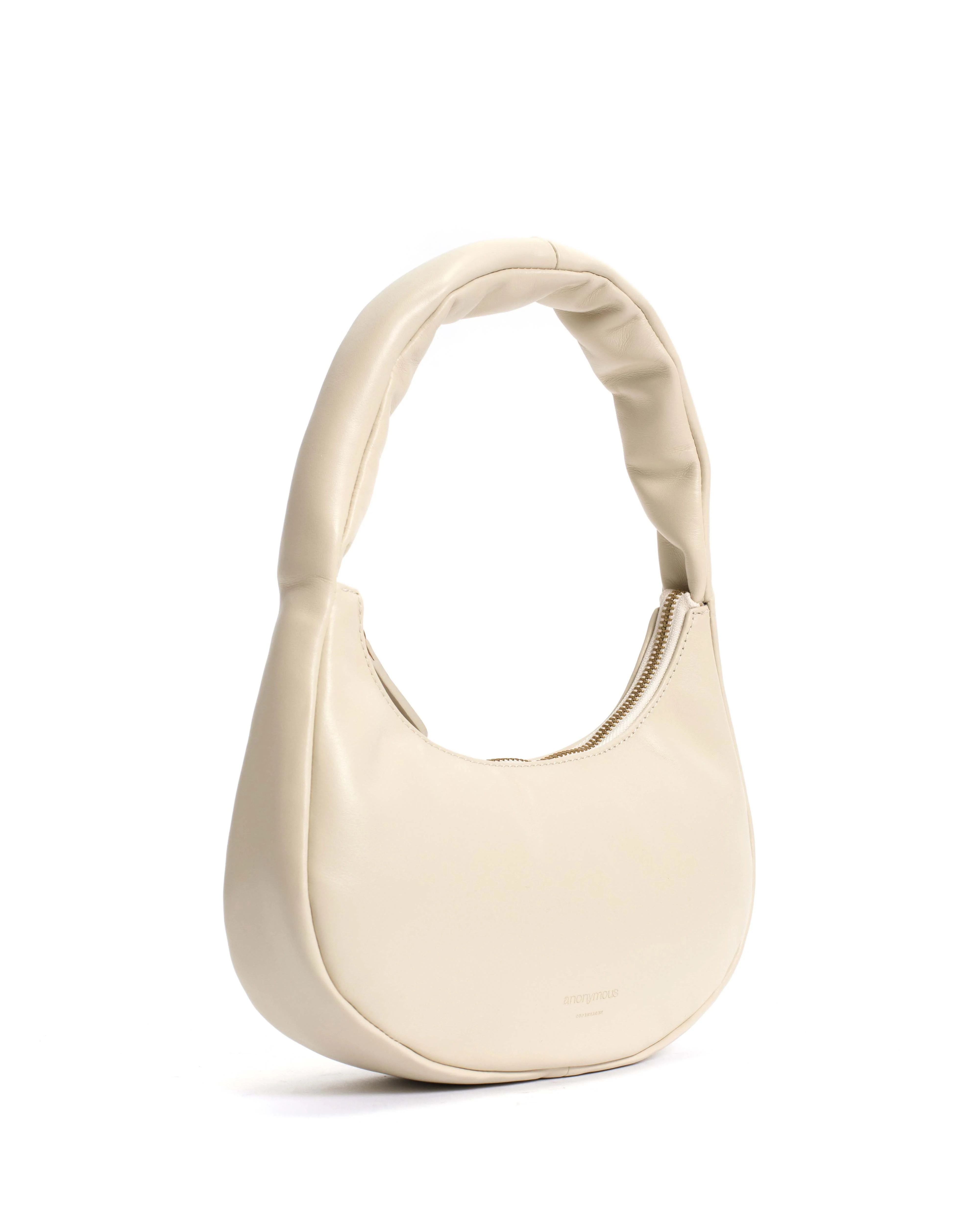Shane petite pillow bag Soft calf White sand - Image 2