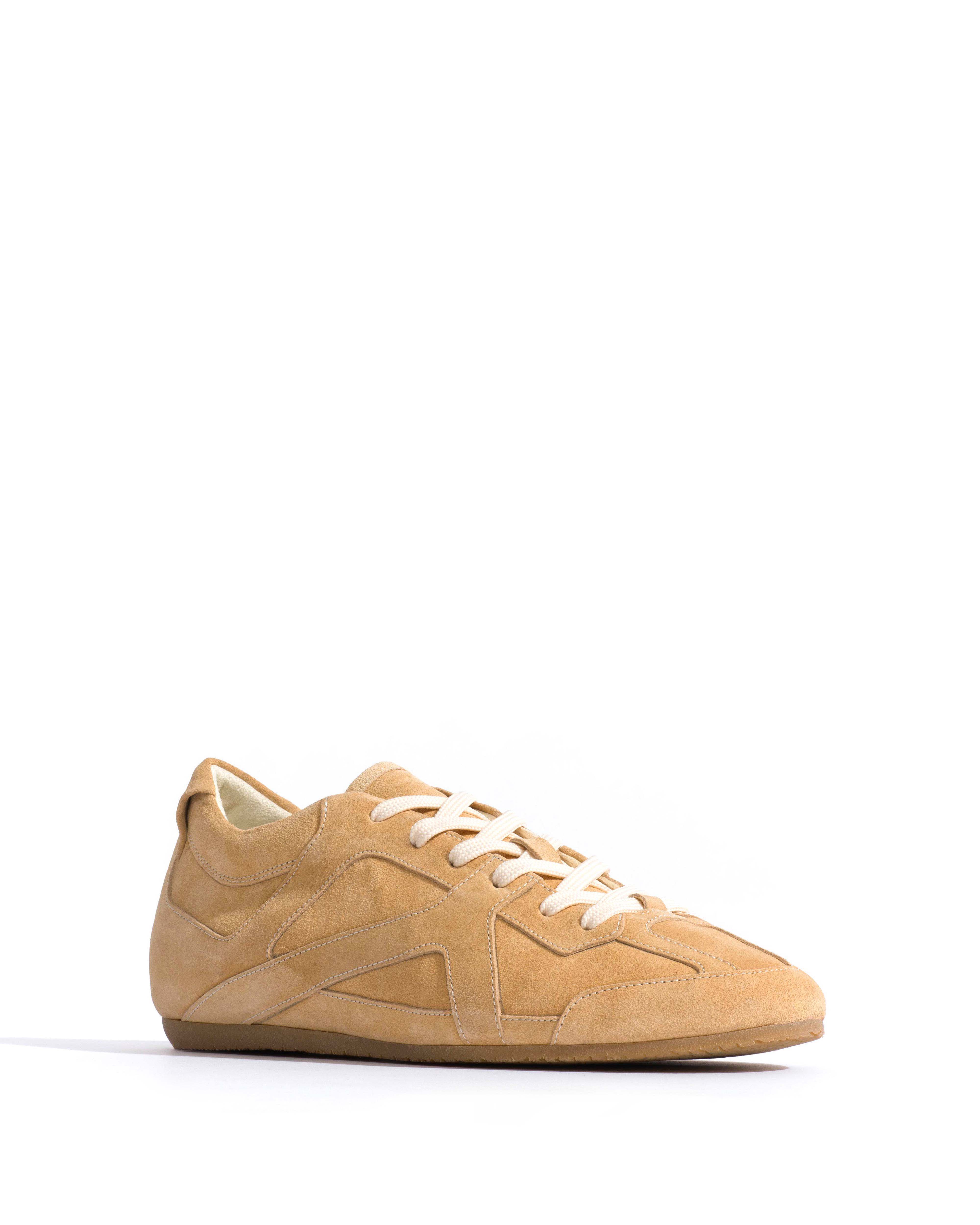 Sneakerina Calf suede Creamy sand - Image 2