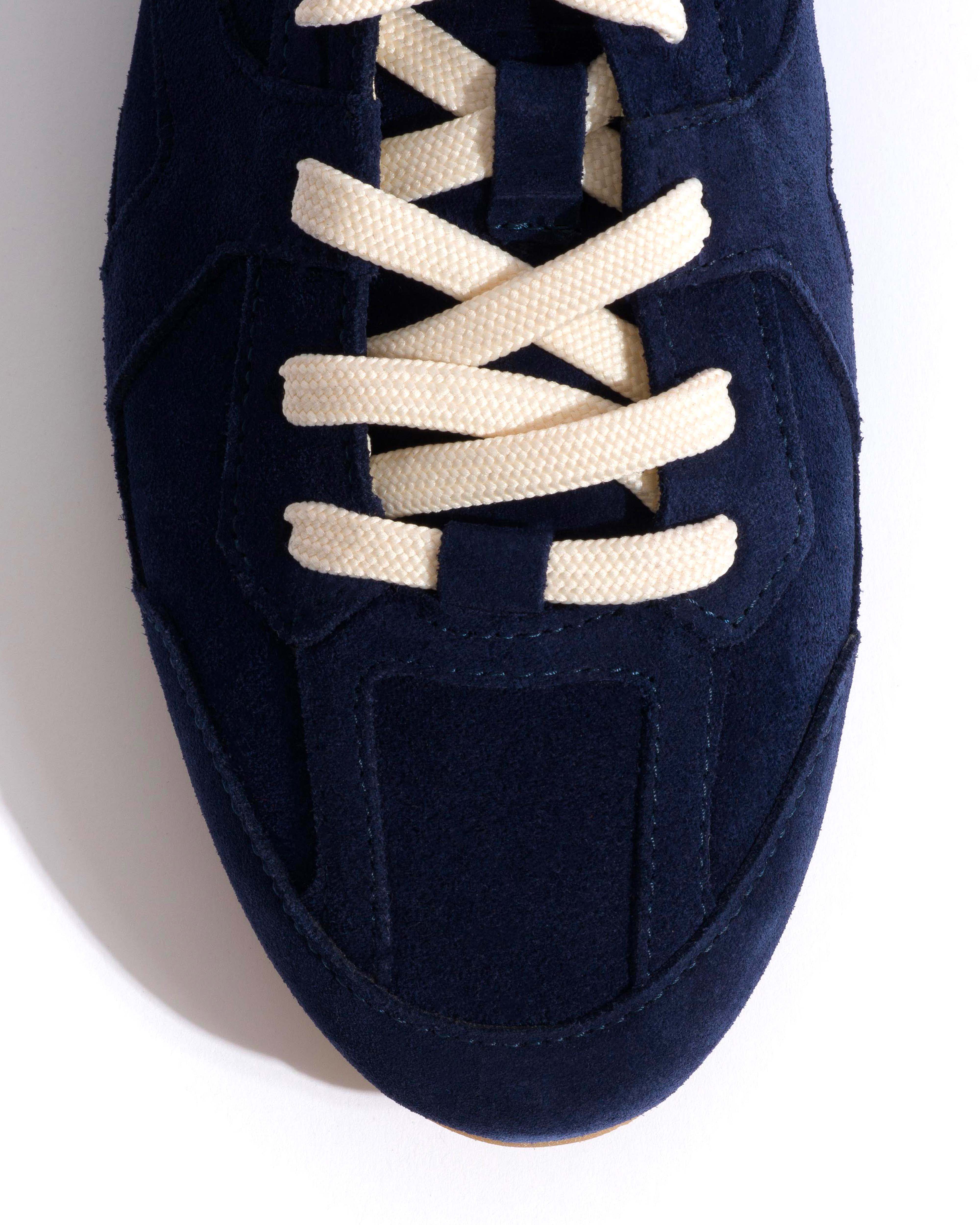 Sneakerina Calf suede Ink blue - Image 5