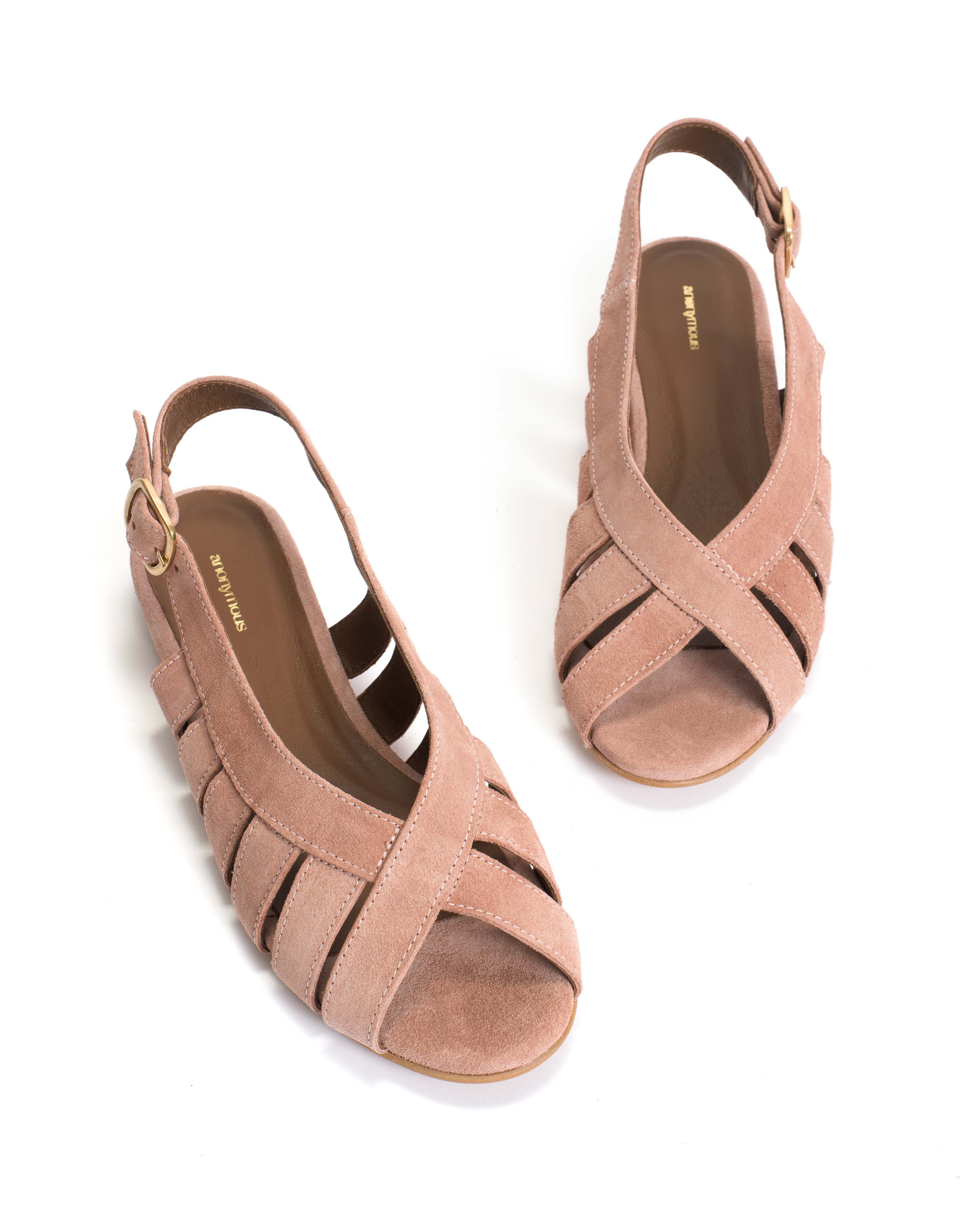 Sophie 20 Calf suede Burned rose - Image 5