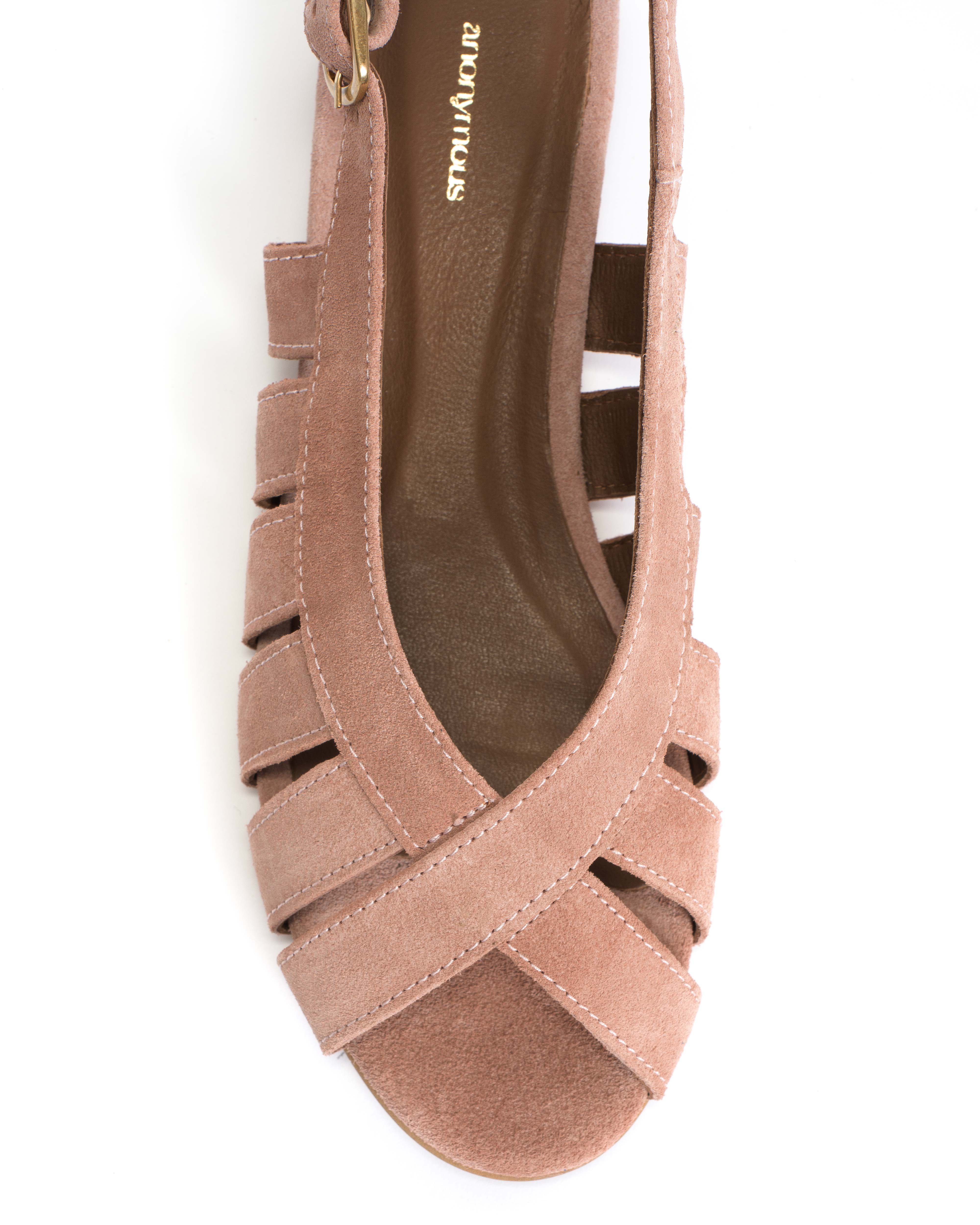 Sophie 20 Calf suede Burned rose - Image 6