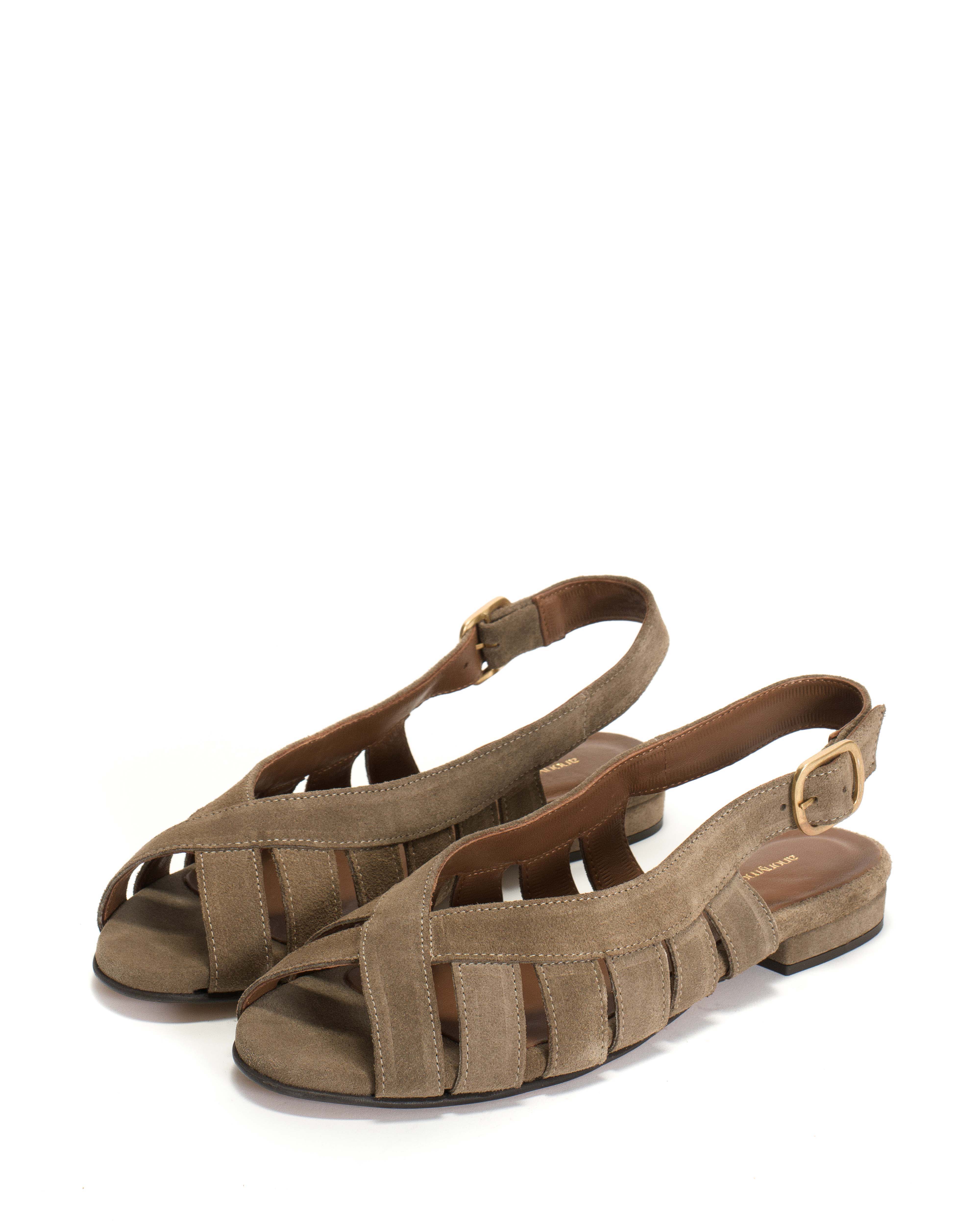 Sophie 20 Calf suede Mushroom - Image 2