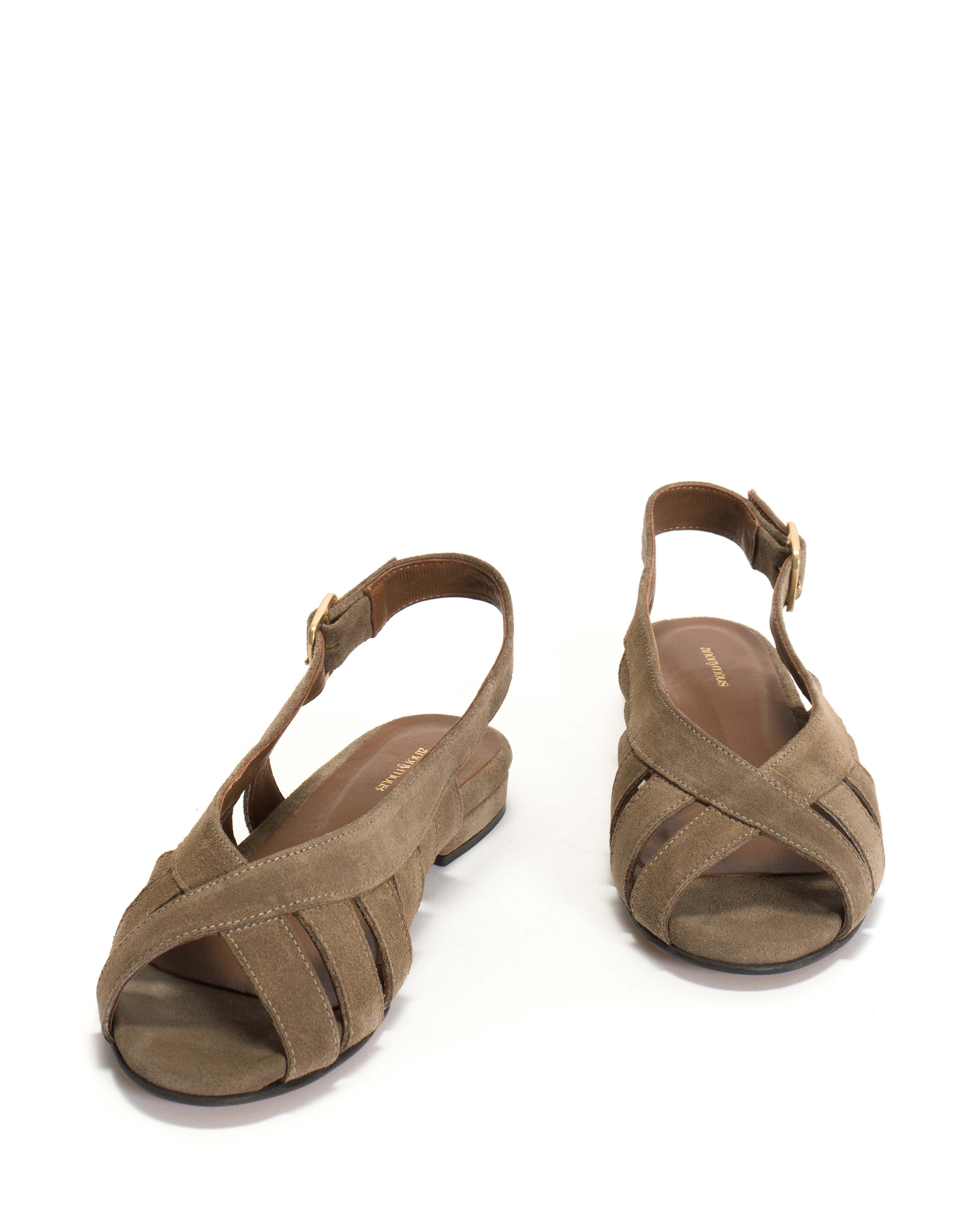 Sophie 20 Calf suede Mushroom - Image 5