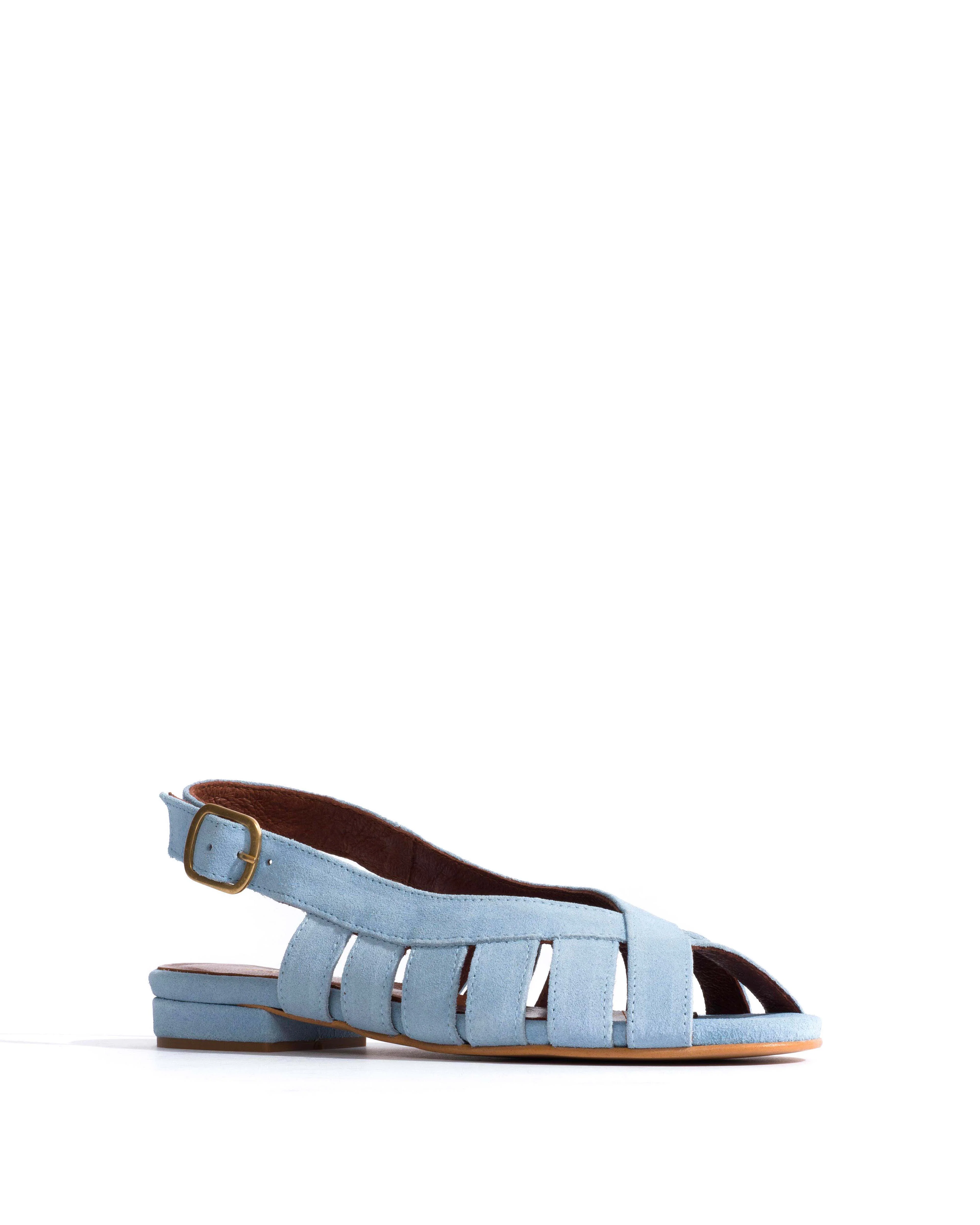 Sophie 20 Calf suede Porcelain blue - Image 2