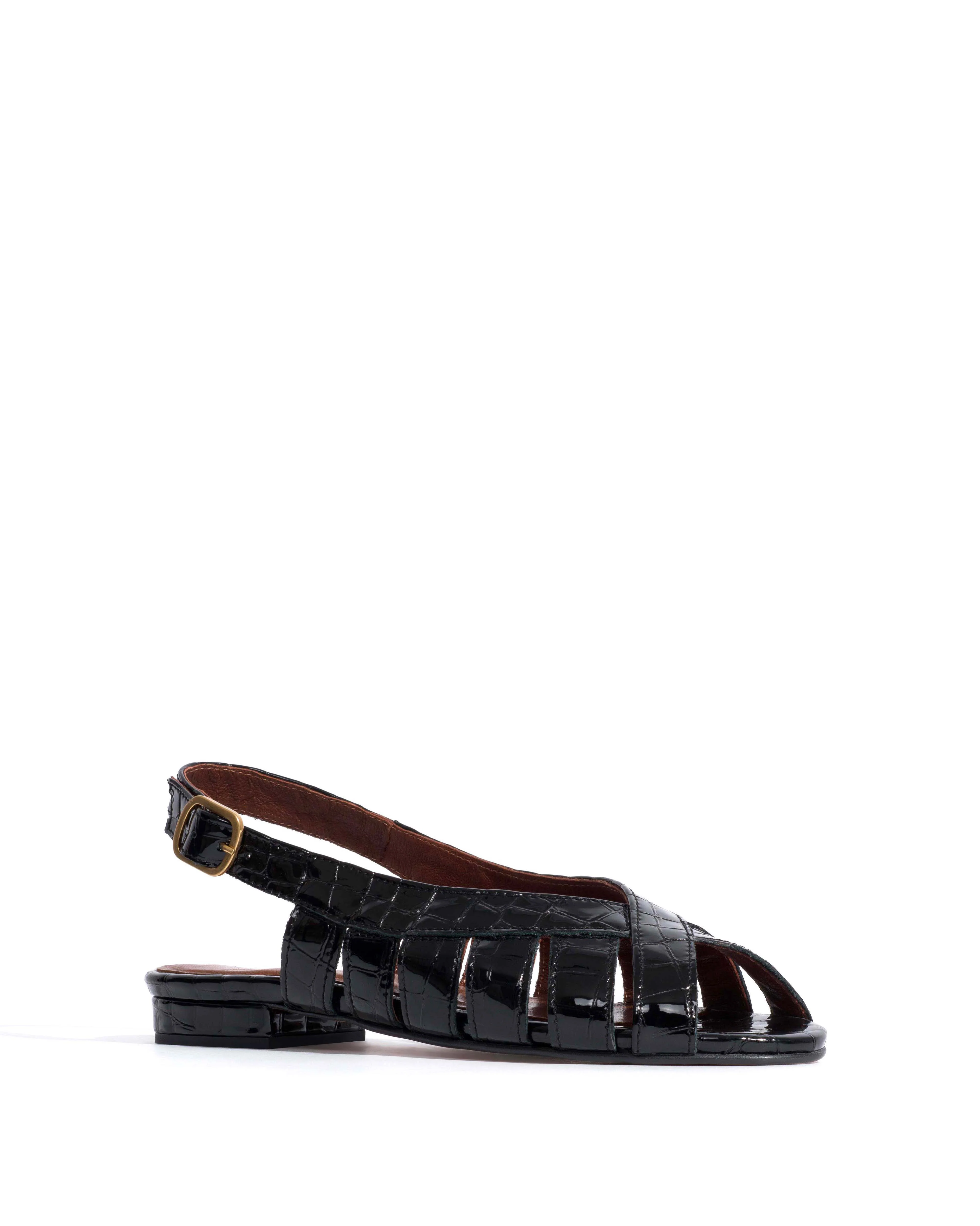 Sophie 20 Polished croco calf Black - Image 2