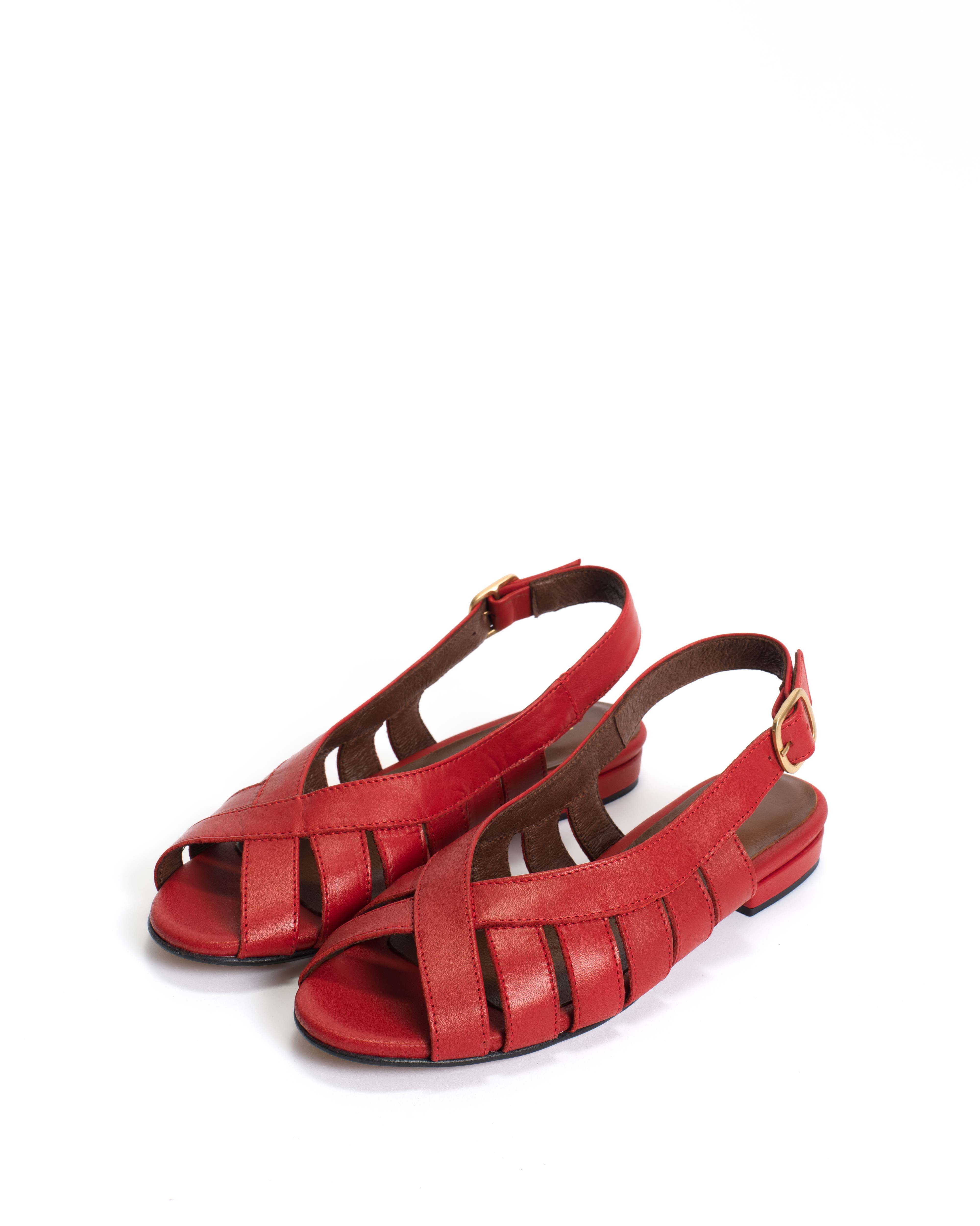 Sophie 20 Soft calf Ruby red - Image 2