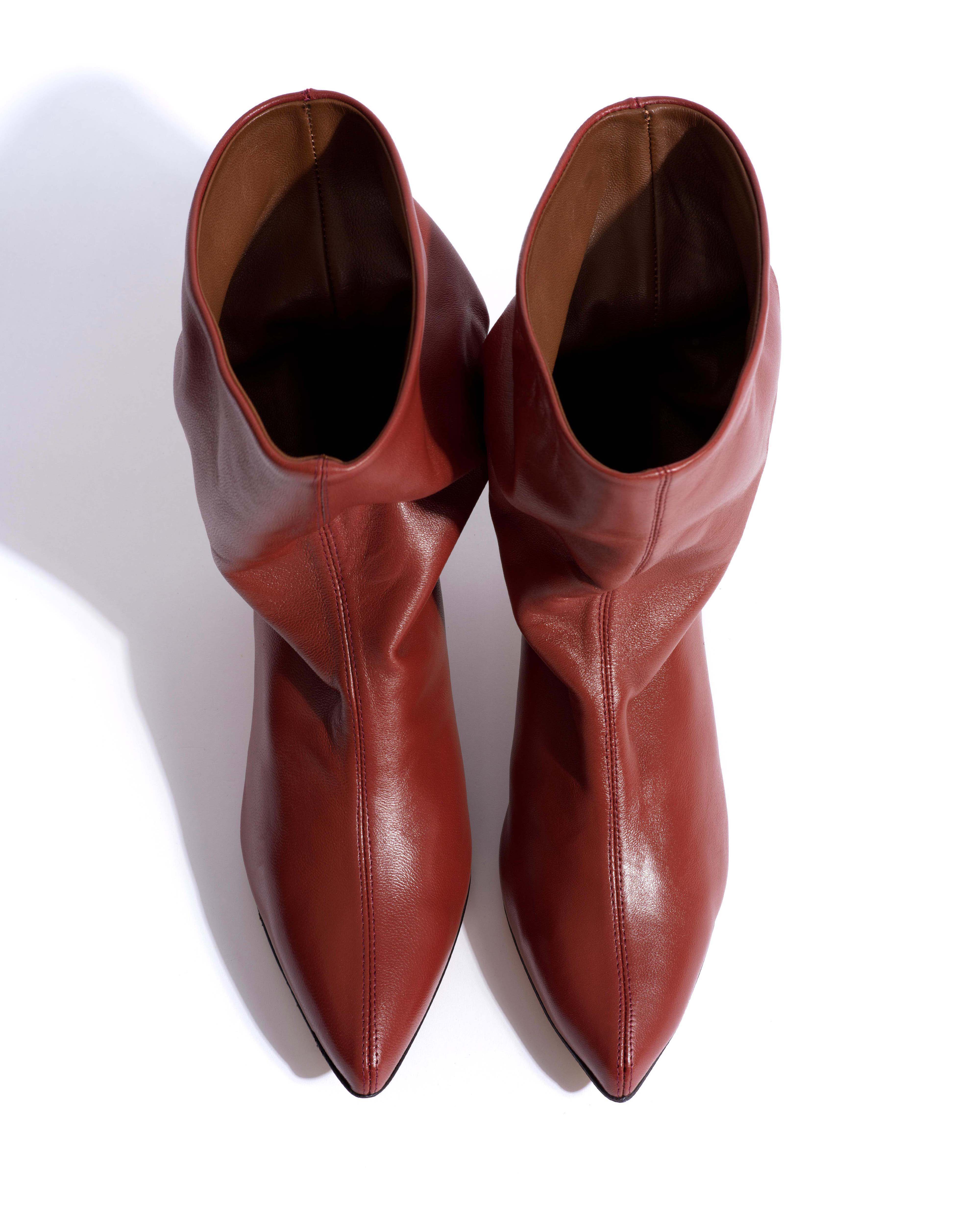 Sweeney 40 stiletto Silky calf Terracotta - Image 5