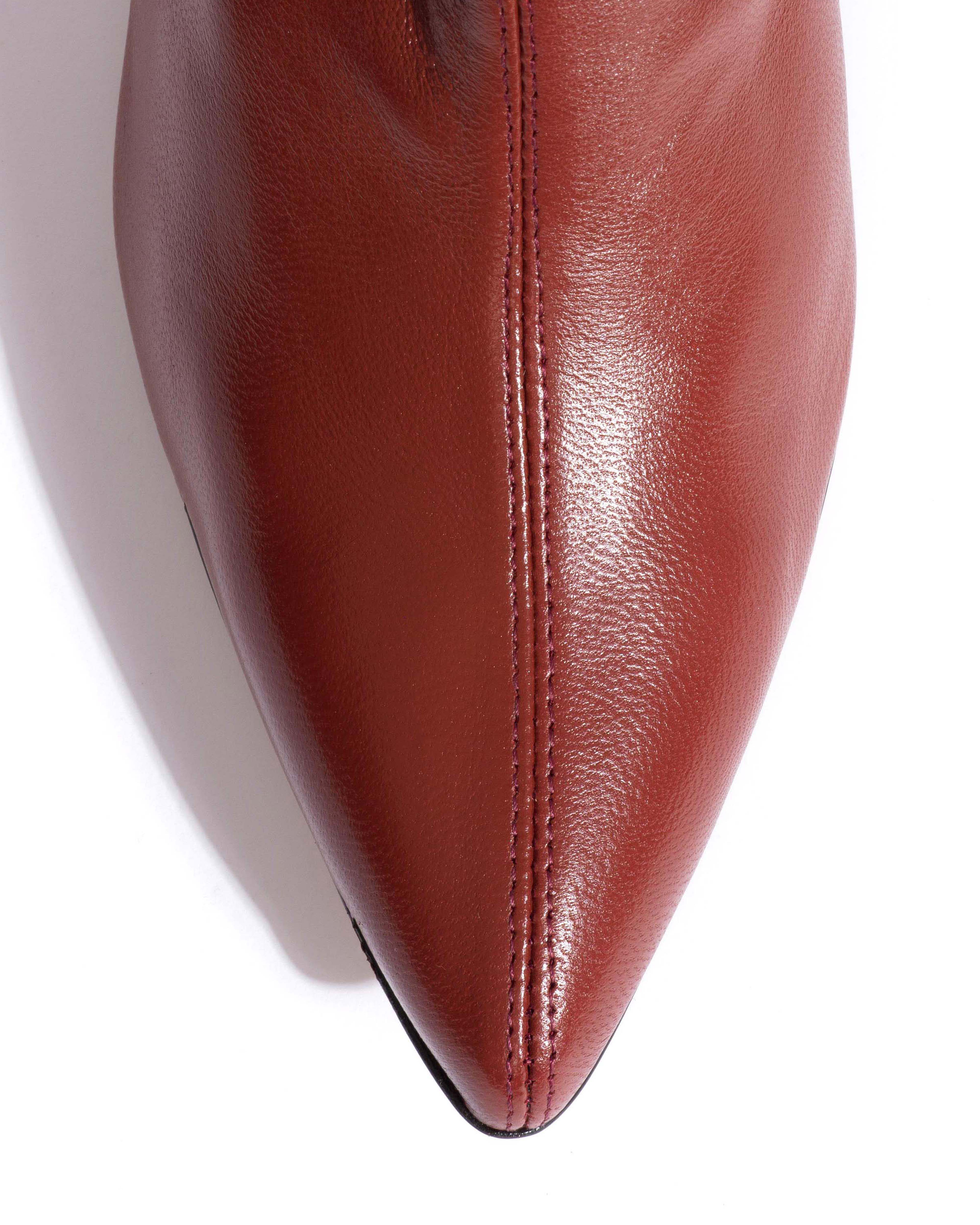 Sweeney 40 stiletto Silky calf Terracotta - Image 6