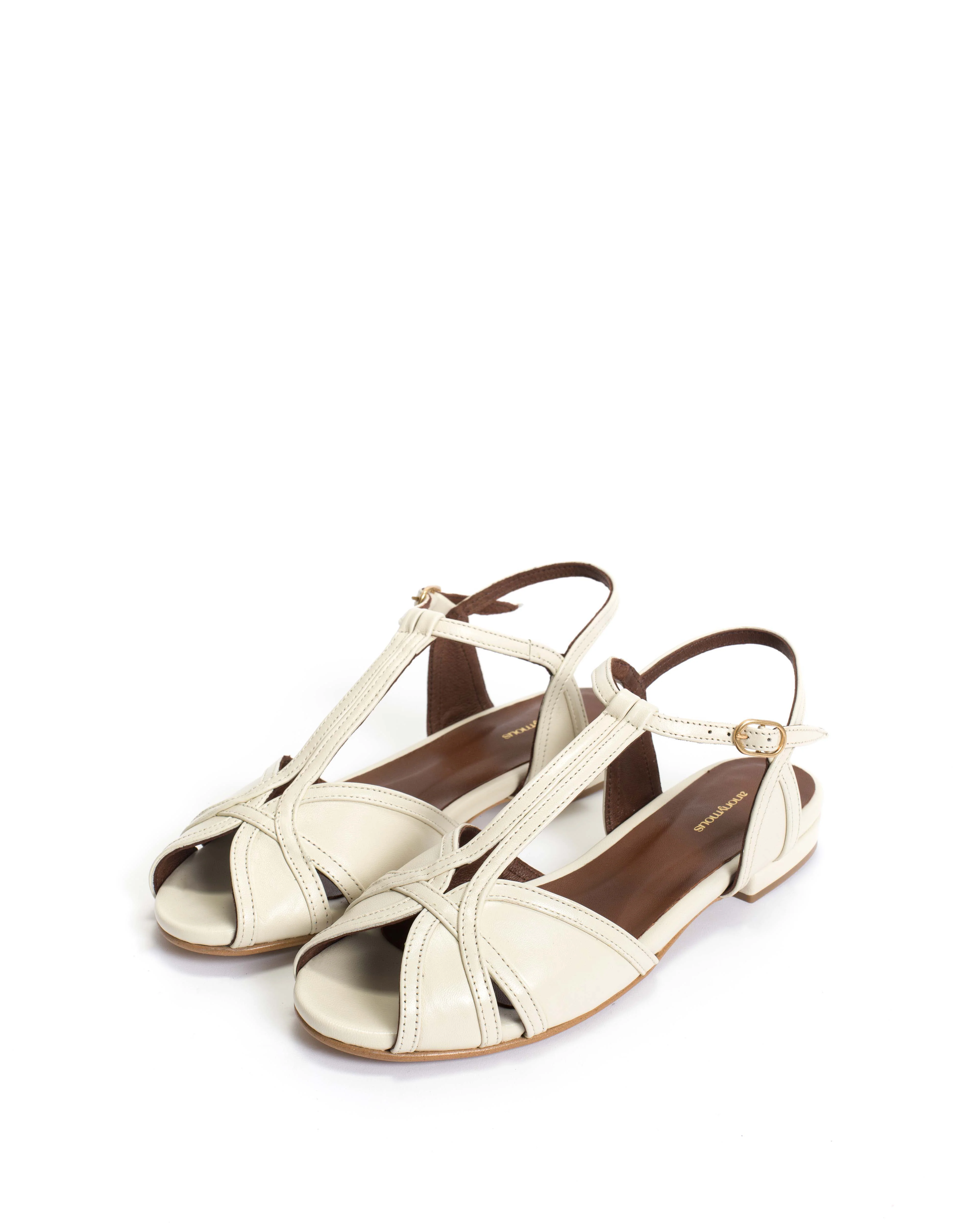 Therese 20 Shiny lamb White sand - Image 2
