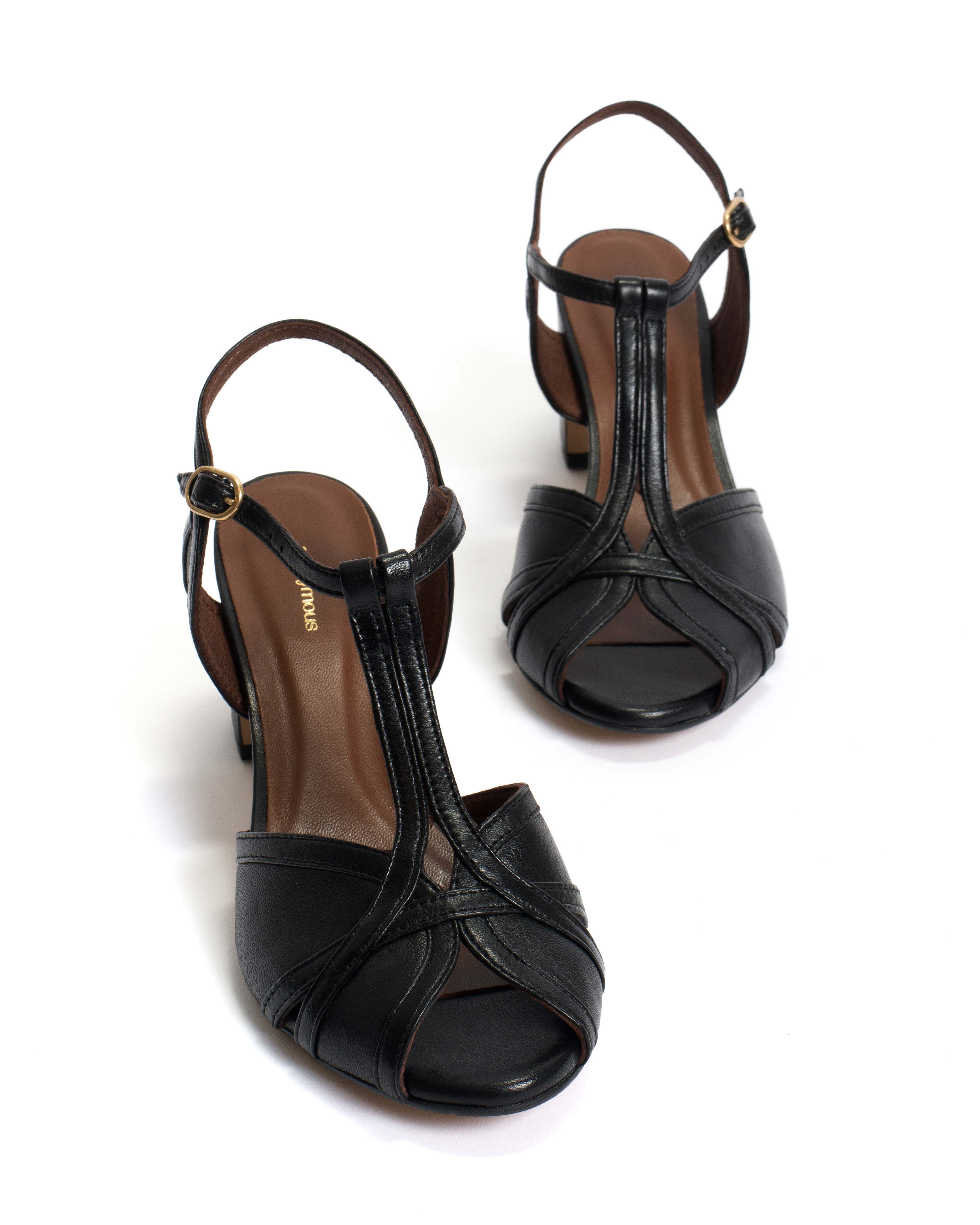 Therese 55 Shiny lamb Black - Image 5