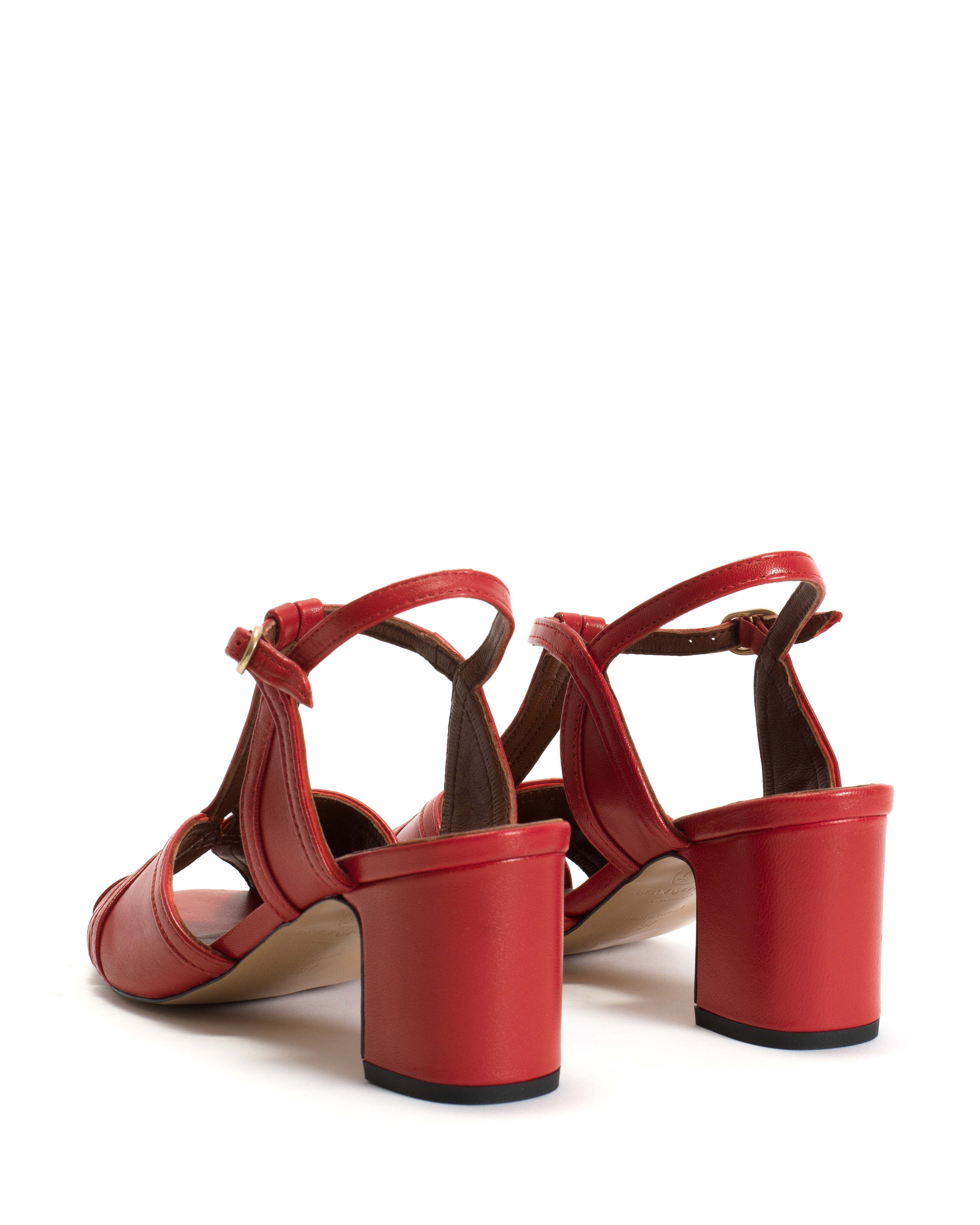 Therese 55 Shiny lamb Ruby red - Image 5