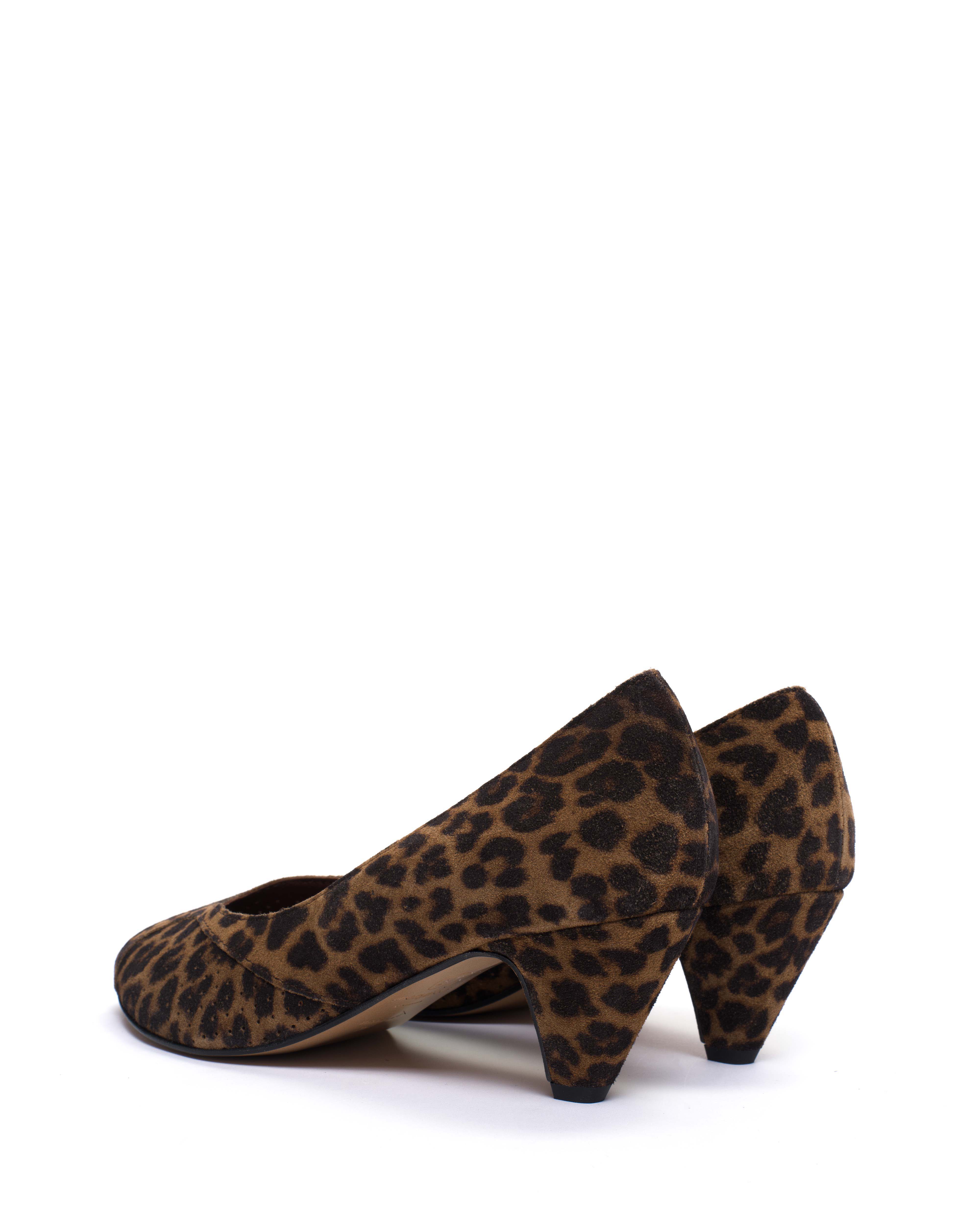 Tiffany stiletto Calf suede print Leopard - Image 4