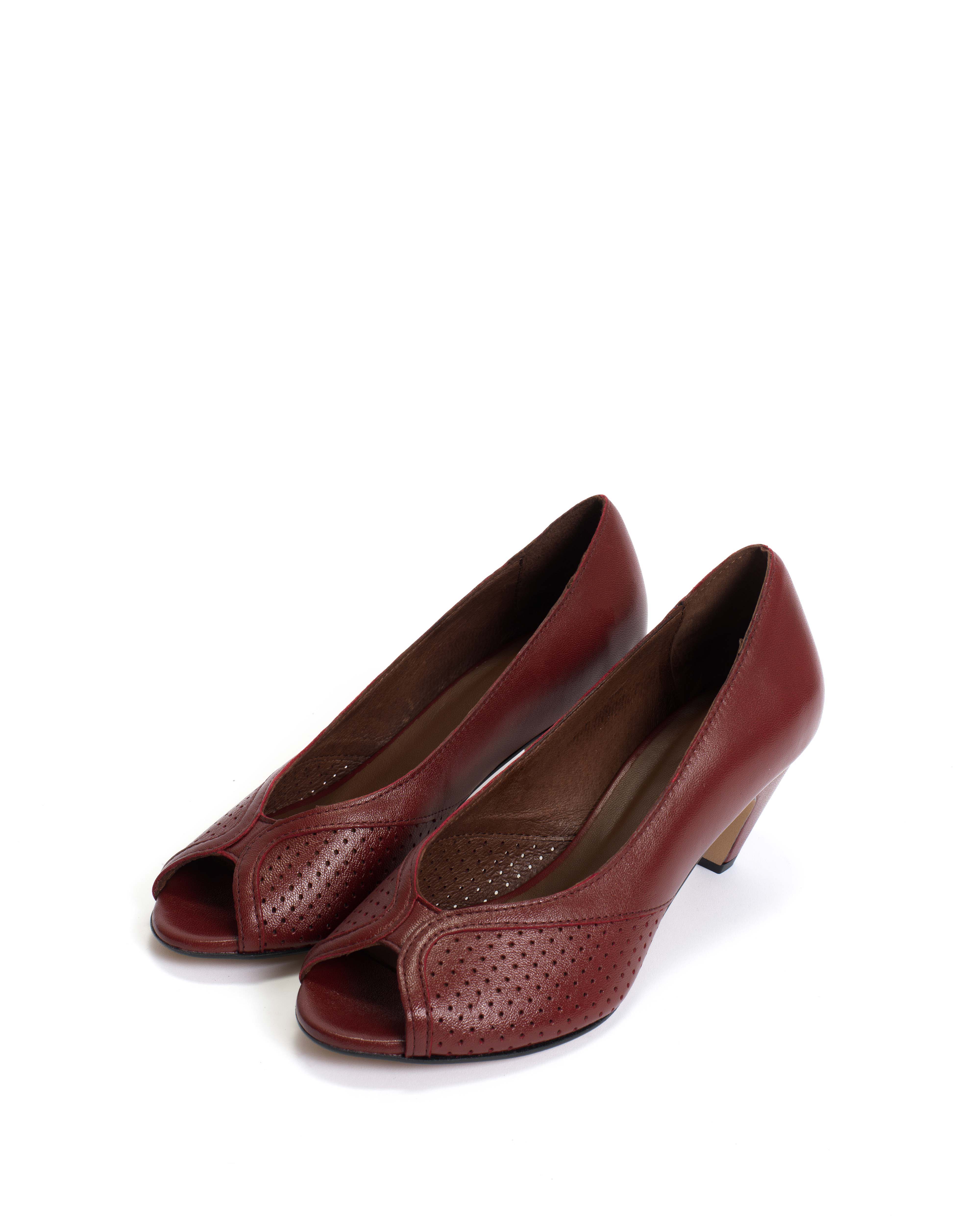 Tiffany stiletto Shiny lamb Pomegranate - Image 2