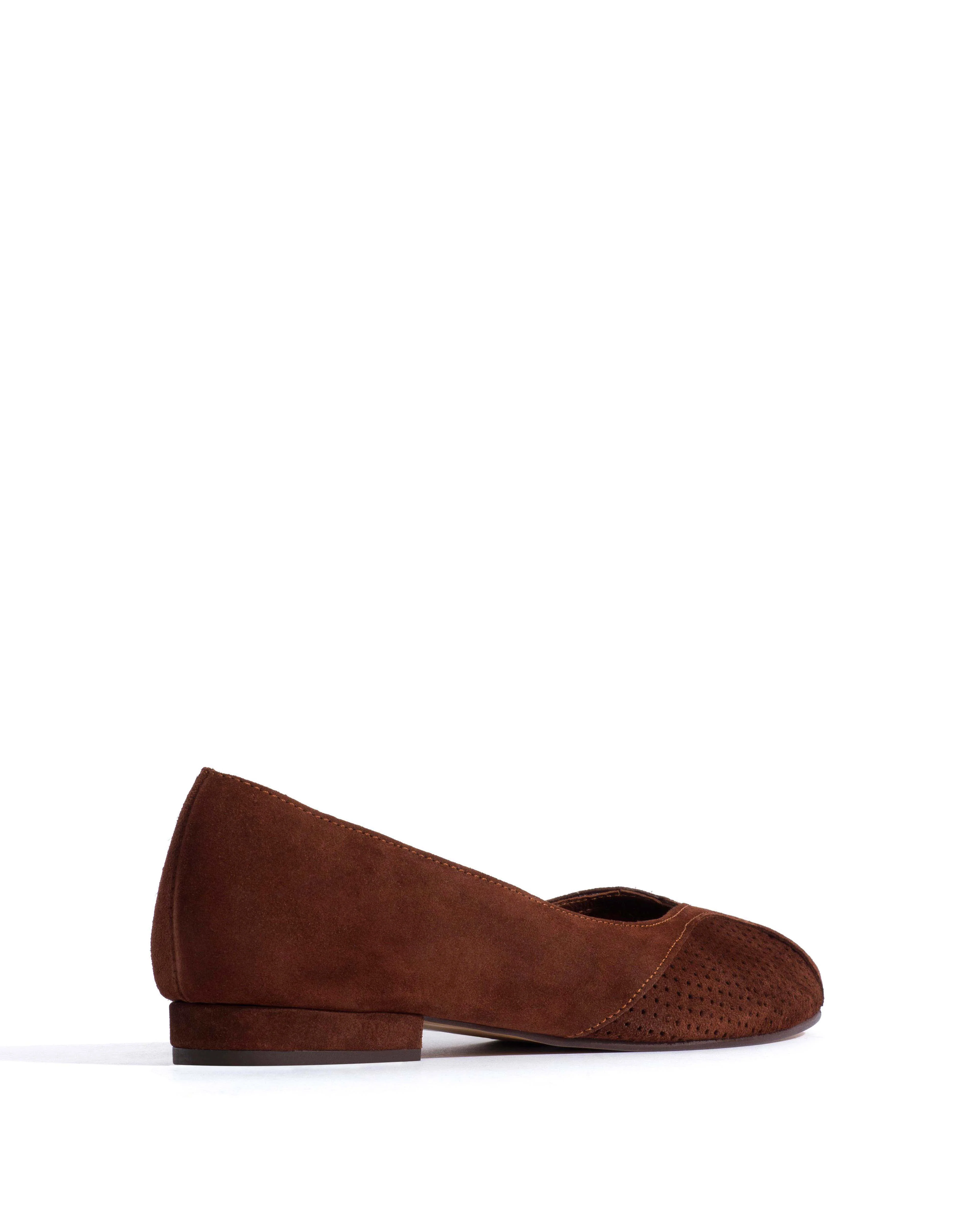 Tiffy Calf suede Chocolate - Image 3