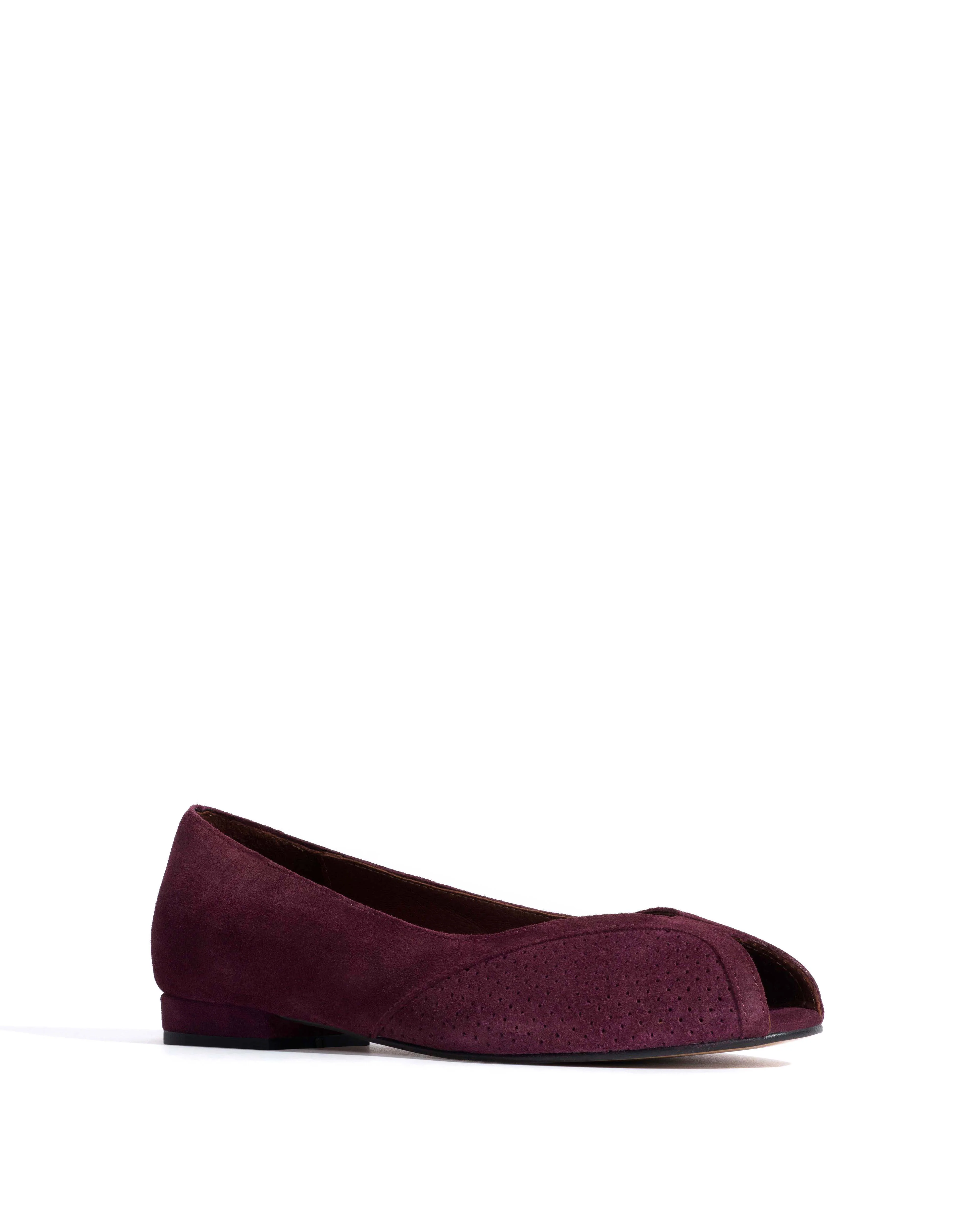 Tiffy Calf suede Fig purple - Image 2