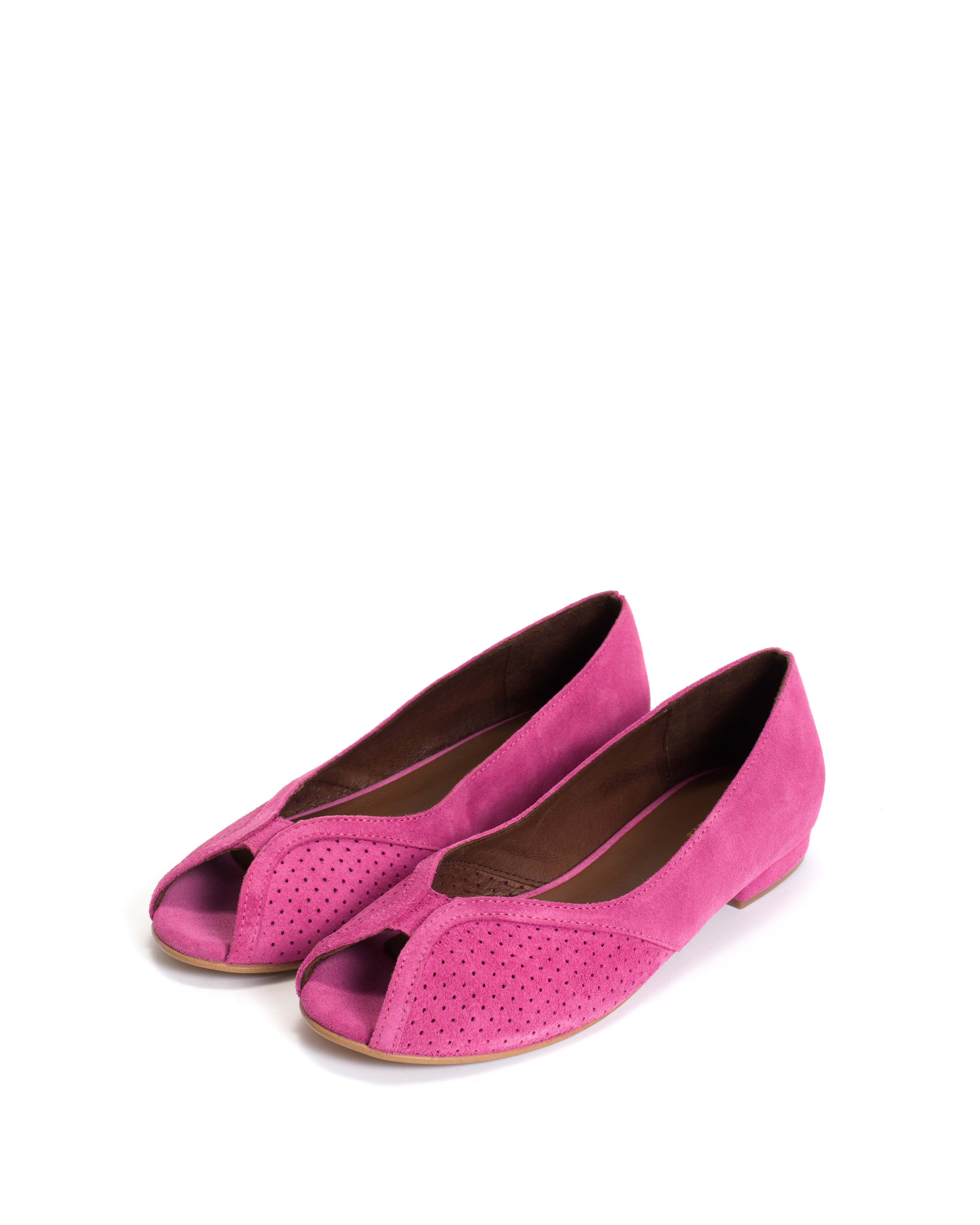 Tiffy Calf suede Raspberry sorbet - Image 2
