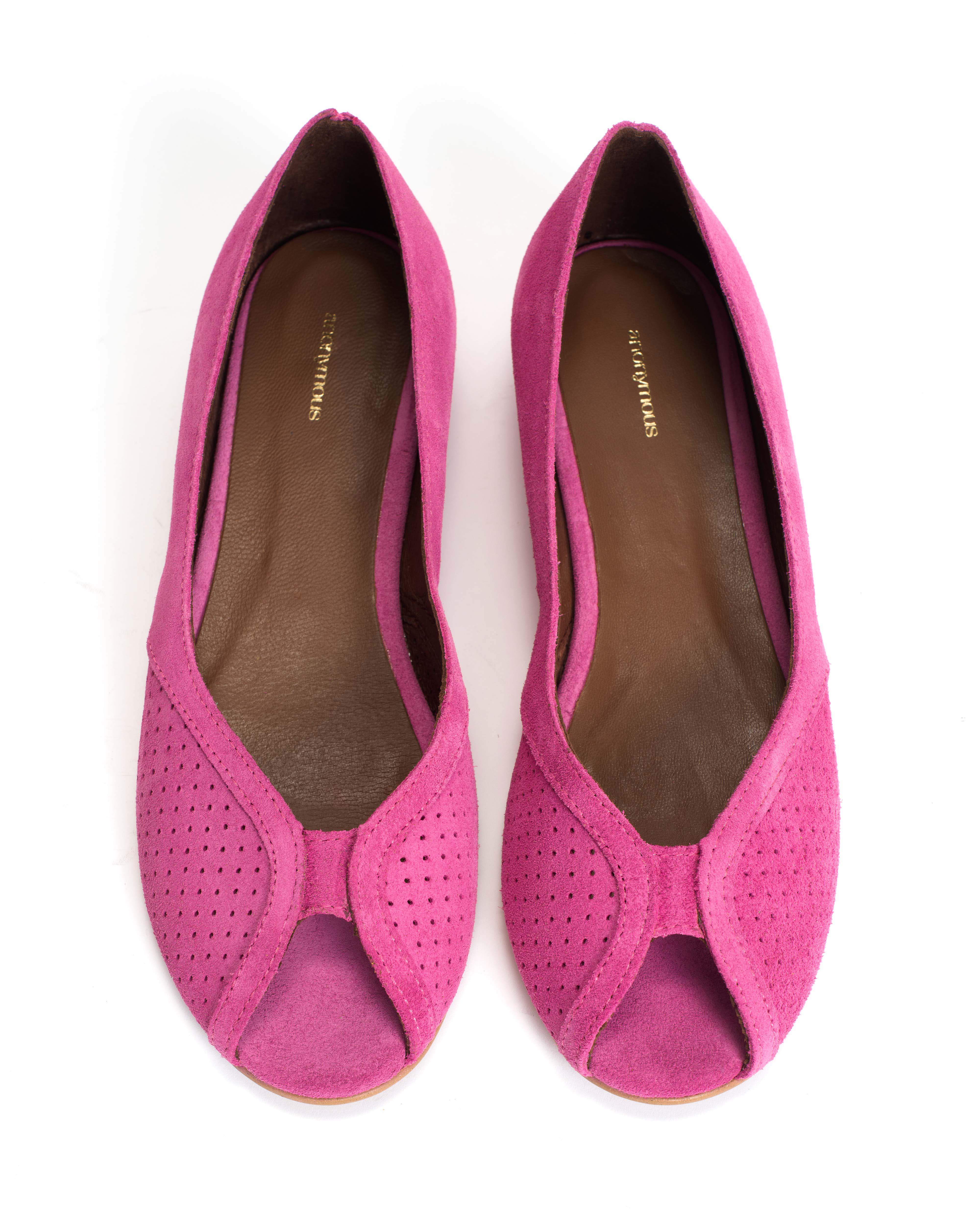 Tiffy Calf suede Raspberry sorbet - Image 3