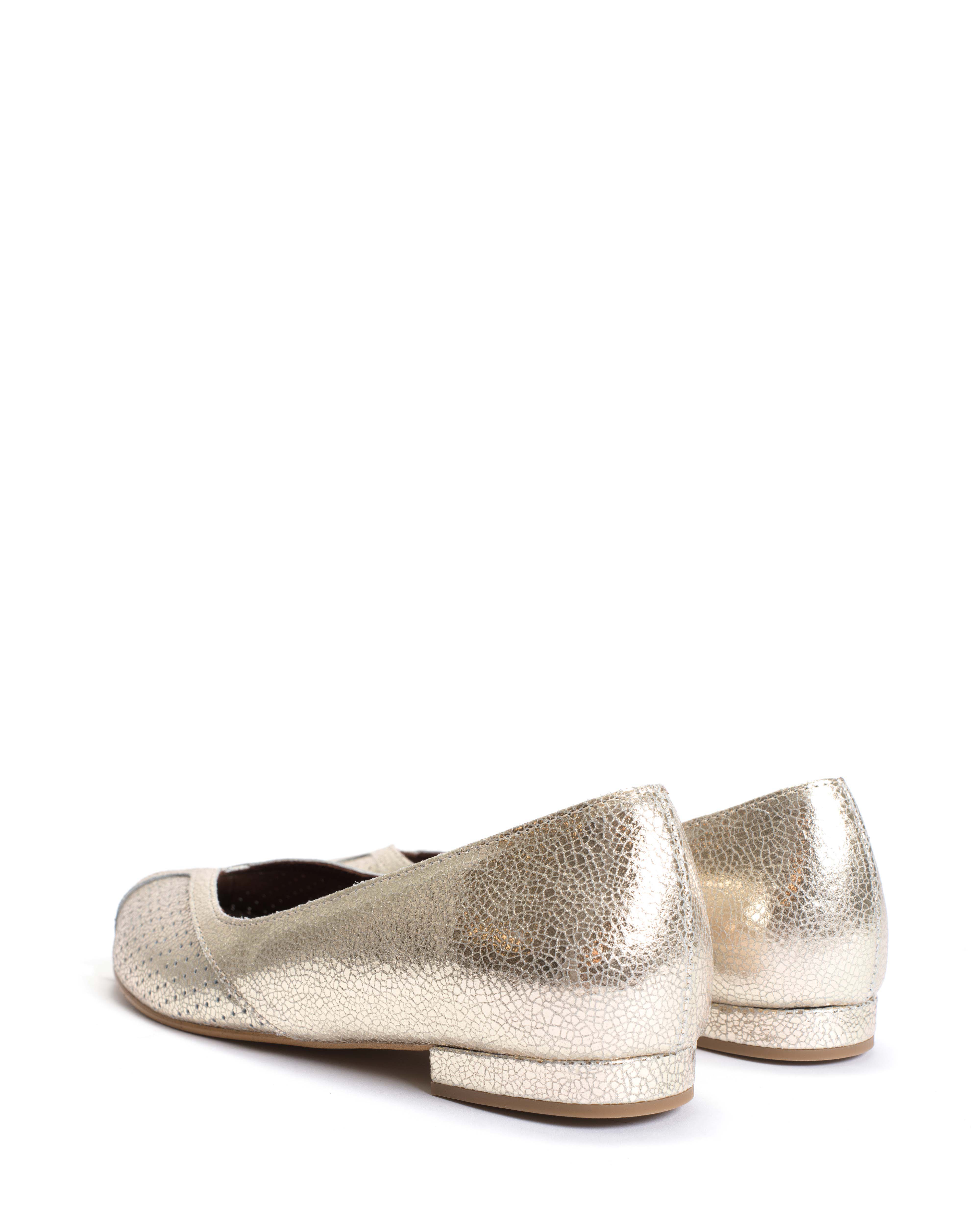 Tiffy Crackled metallic goat Champagne - Image 4