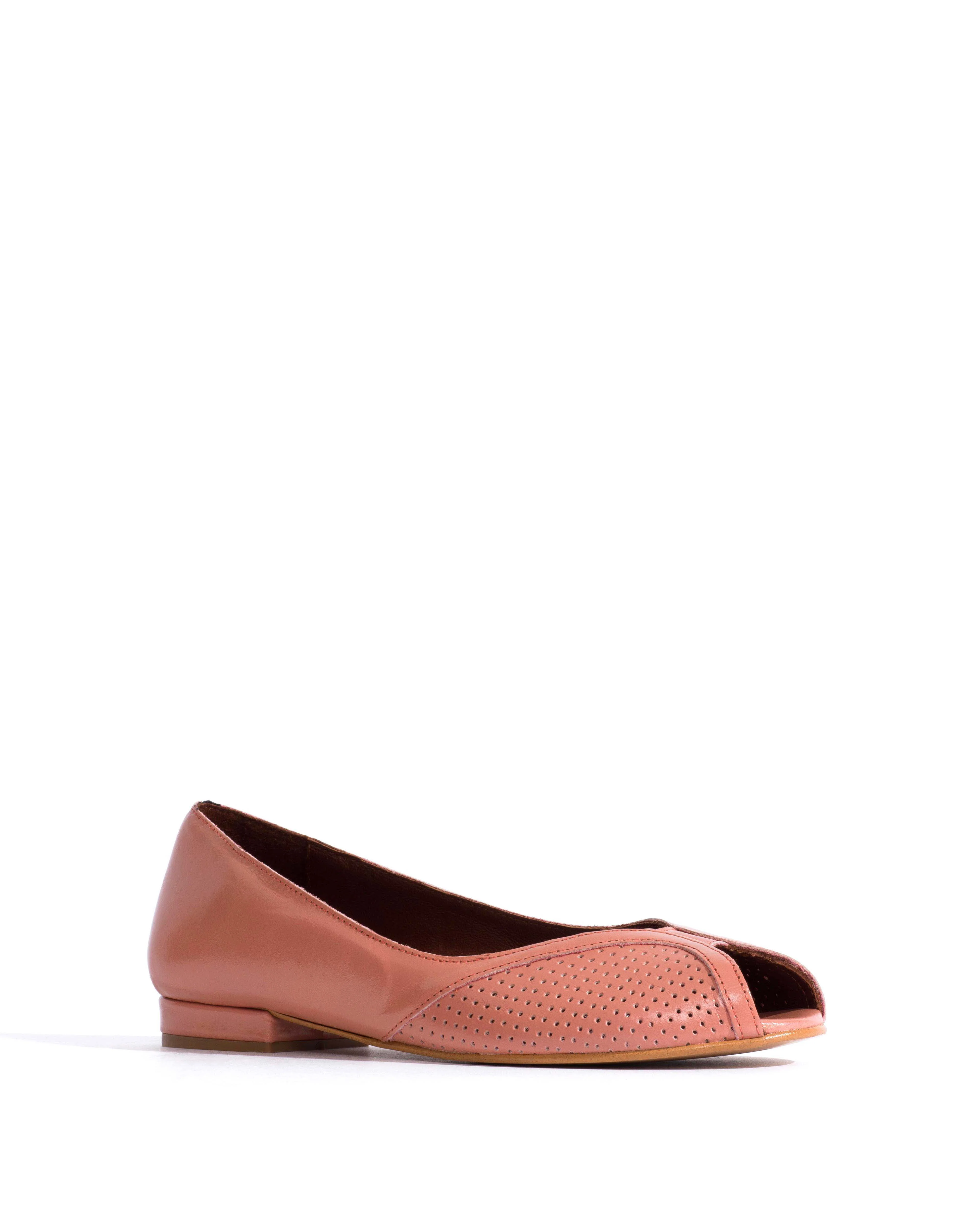 Tiffy Crinkled polished goat Misty coral - Image 2